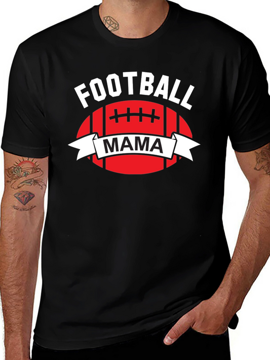 Football Mama Graphic T-Shirt