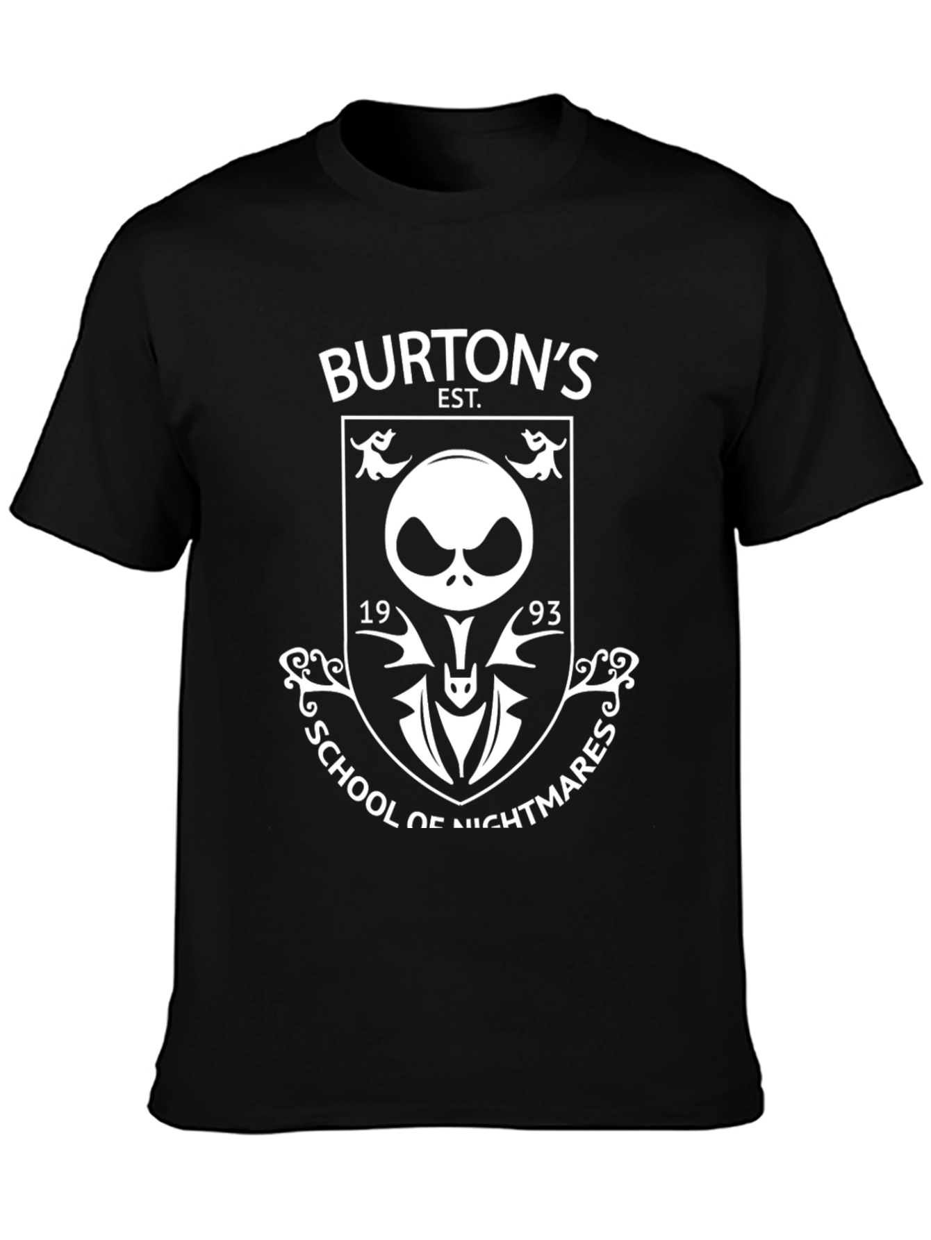 Burtons School of Nightmares Graphic T-Shirt