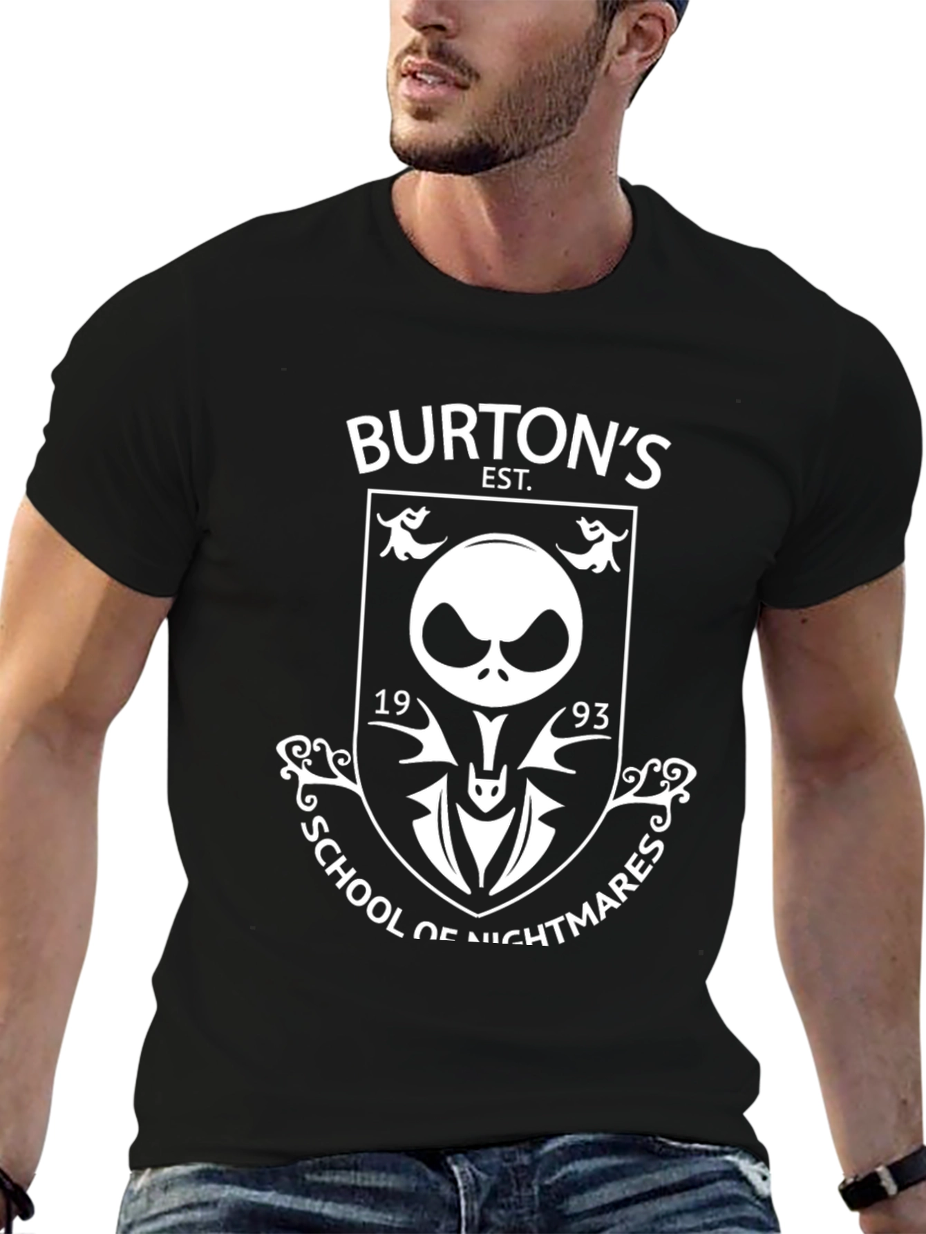 Burtons School of Nightmares Graphic T-Shirt
