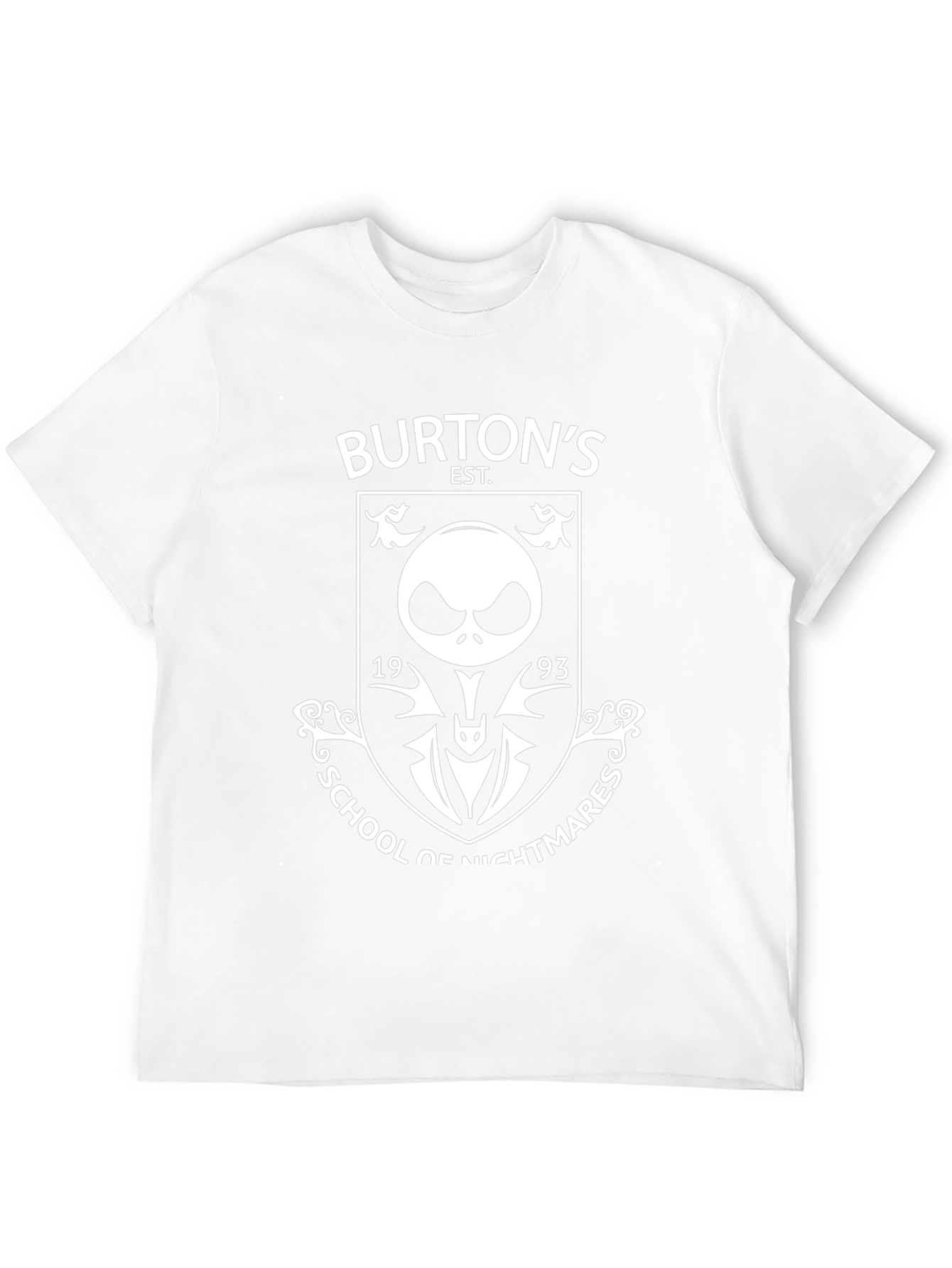 Burtons School of Nightmares Graphic T-Shirt