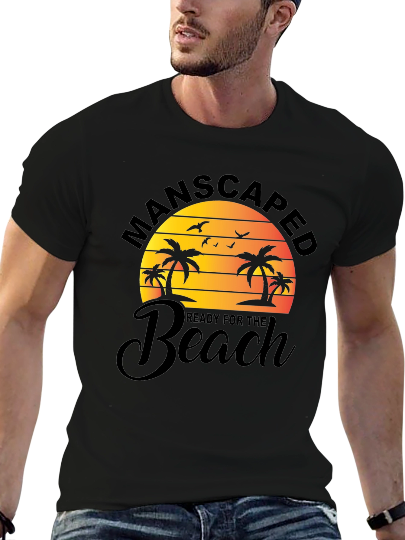 Manscaped Ready for the Beach Graphic Tee