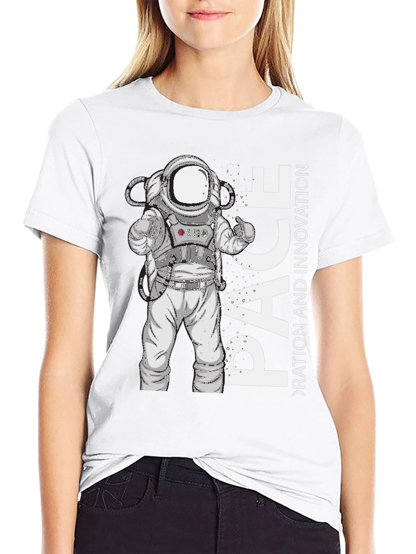 Astronaut PACE Innovation Black T-Shirt