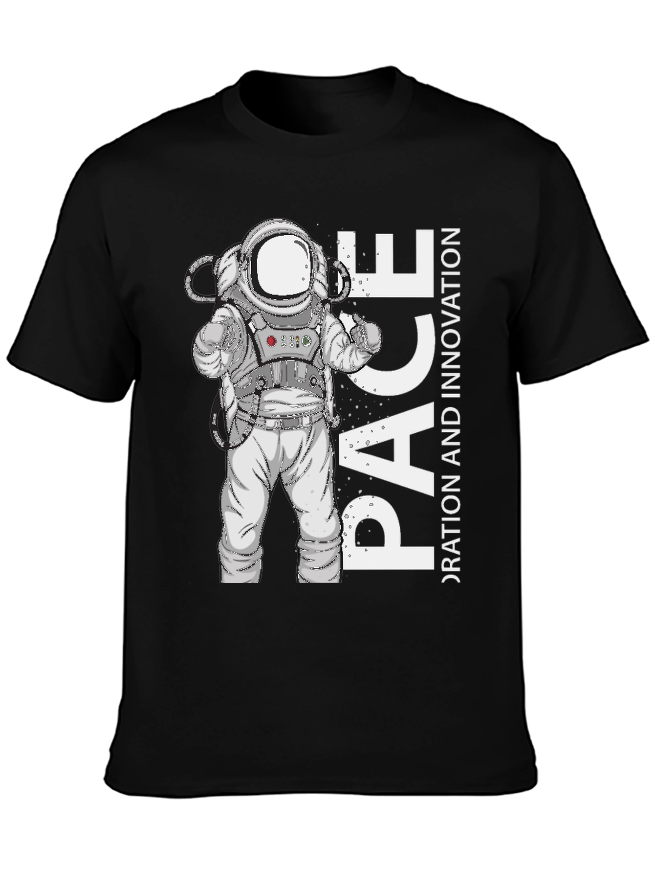 Astronaut PACE Innovation Black T-Shirt