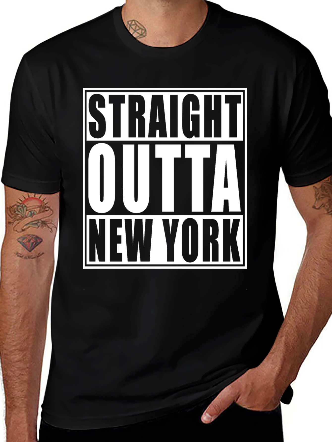 Straight Outta New York Graphic Tee
