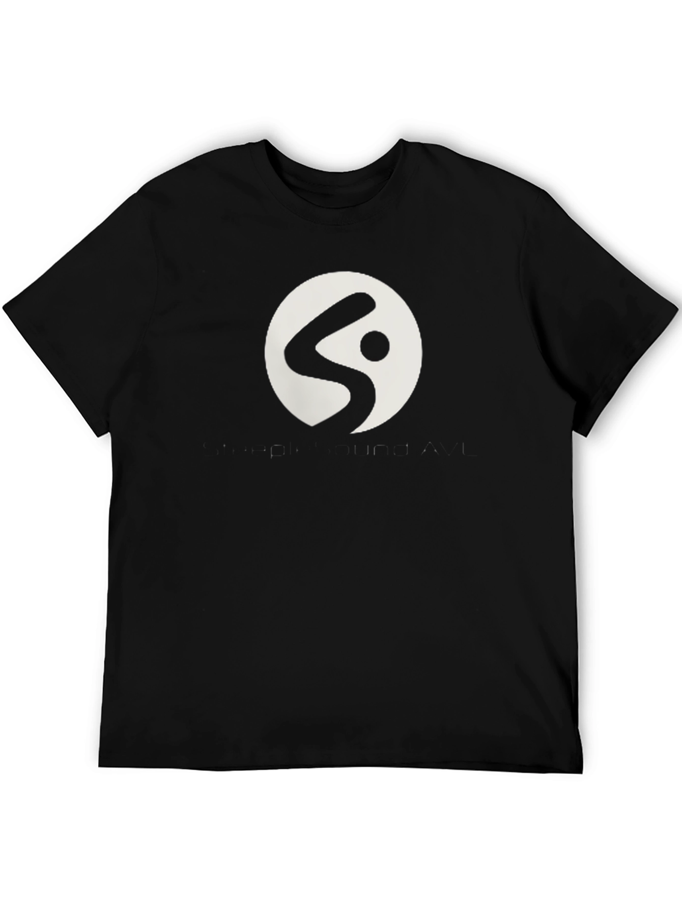 Modern Graphic Tee - Black Casual Shirt