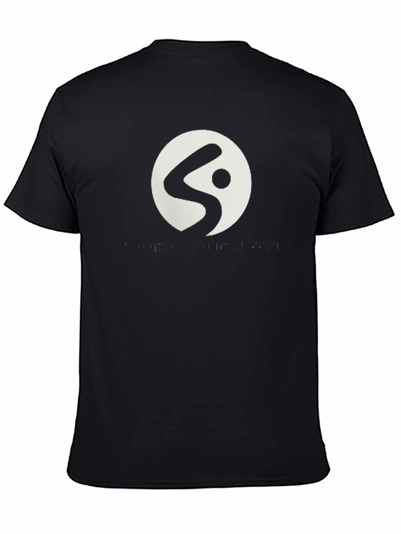 Modern Graphic Tee - Black Casual Shirt