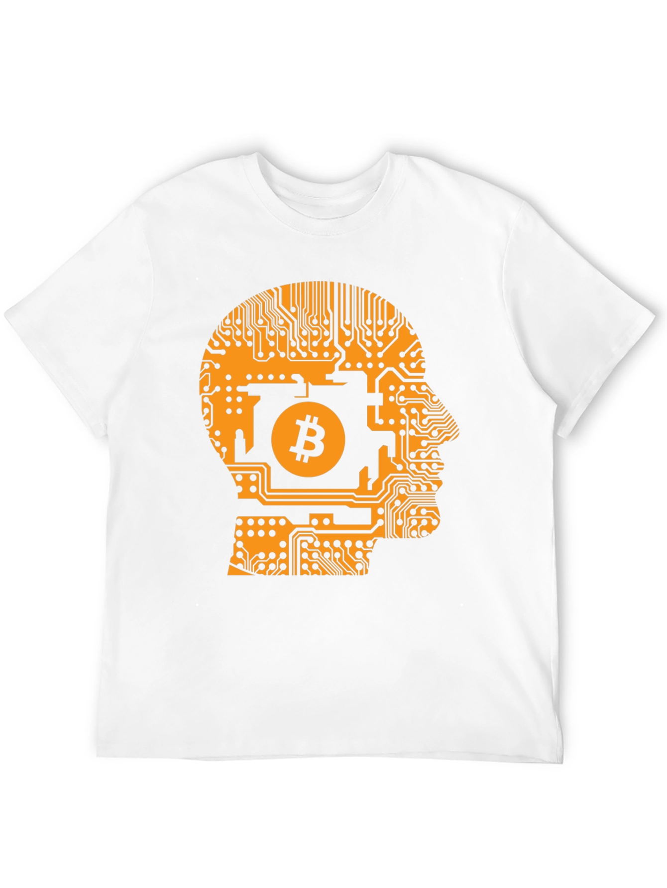 Bitcoin Mind T-Shirt - Crypto Circuit Board Design