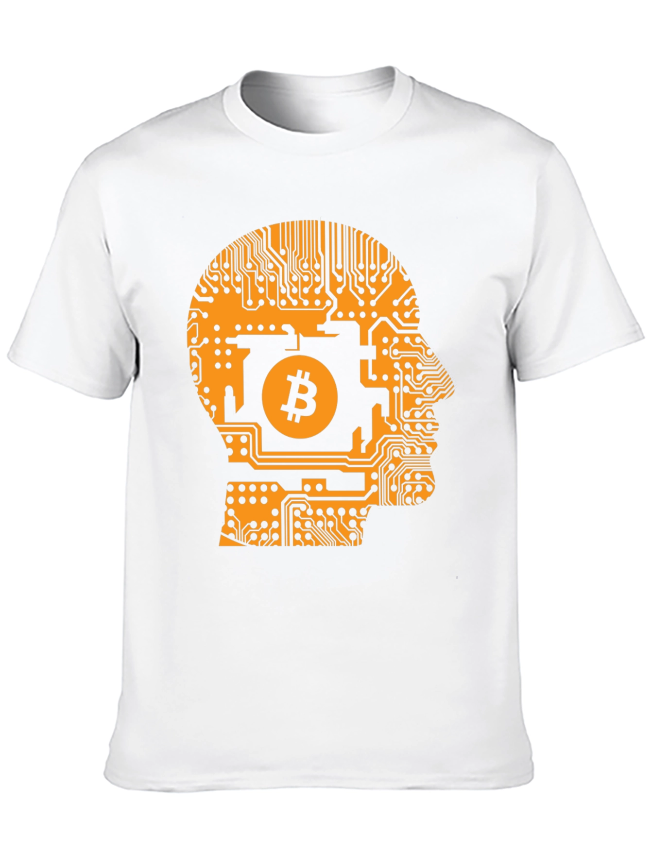 Bitcoin Mind T-Shirt - Crypto Circuit Board Design