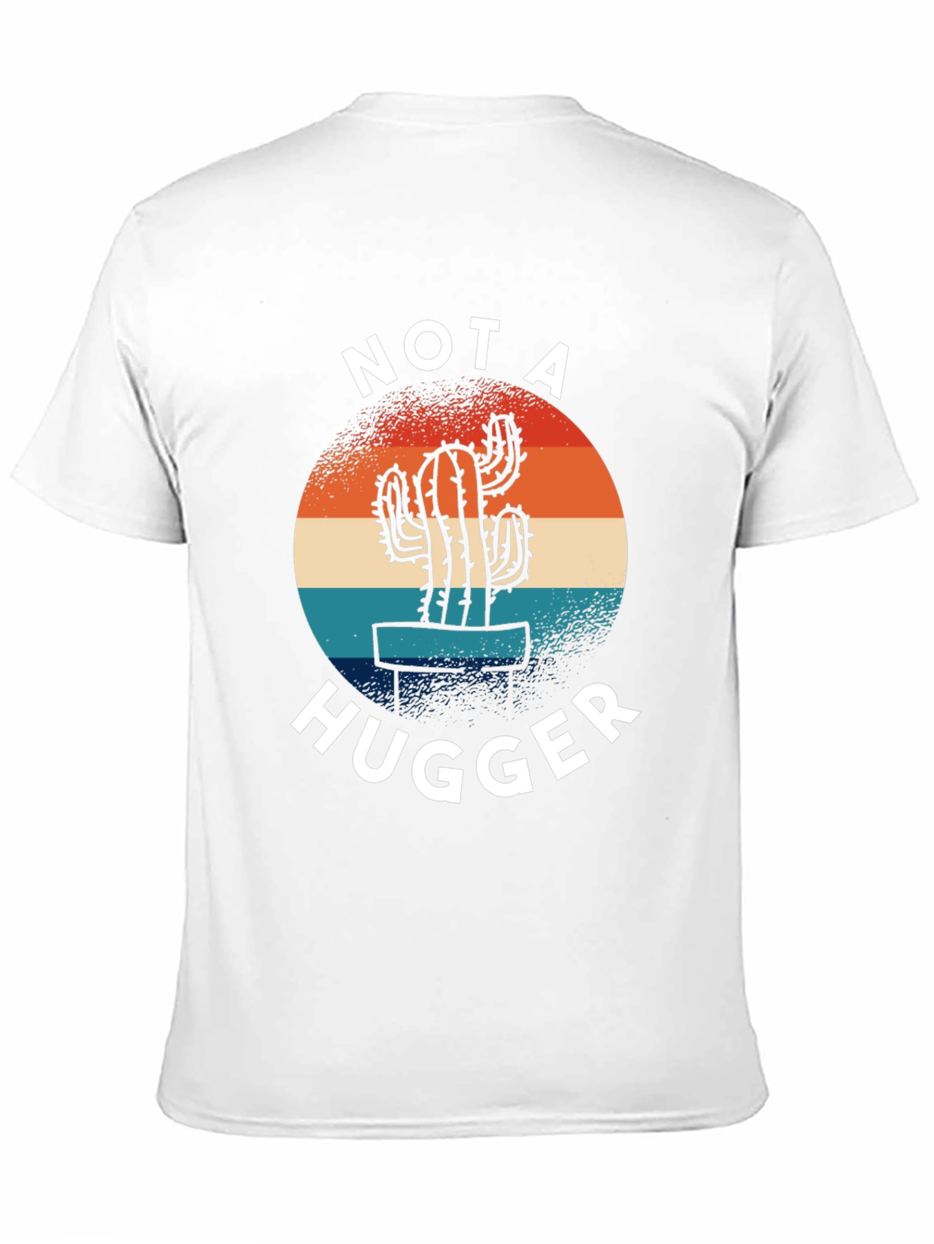 Not a Hugger Cactus Graphic T-Shirt