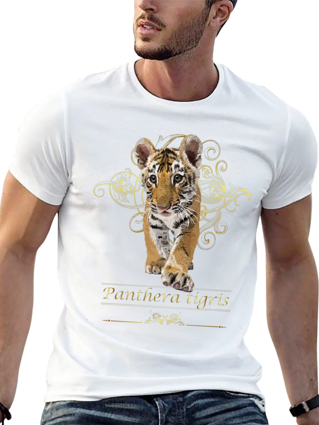 Tiger Cub T-Shirt - Panthera Tigris Graphic Tee