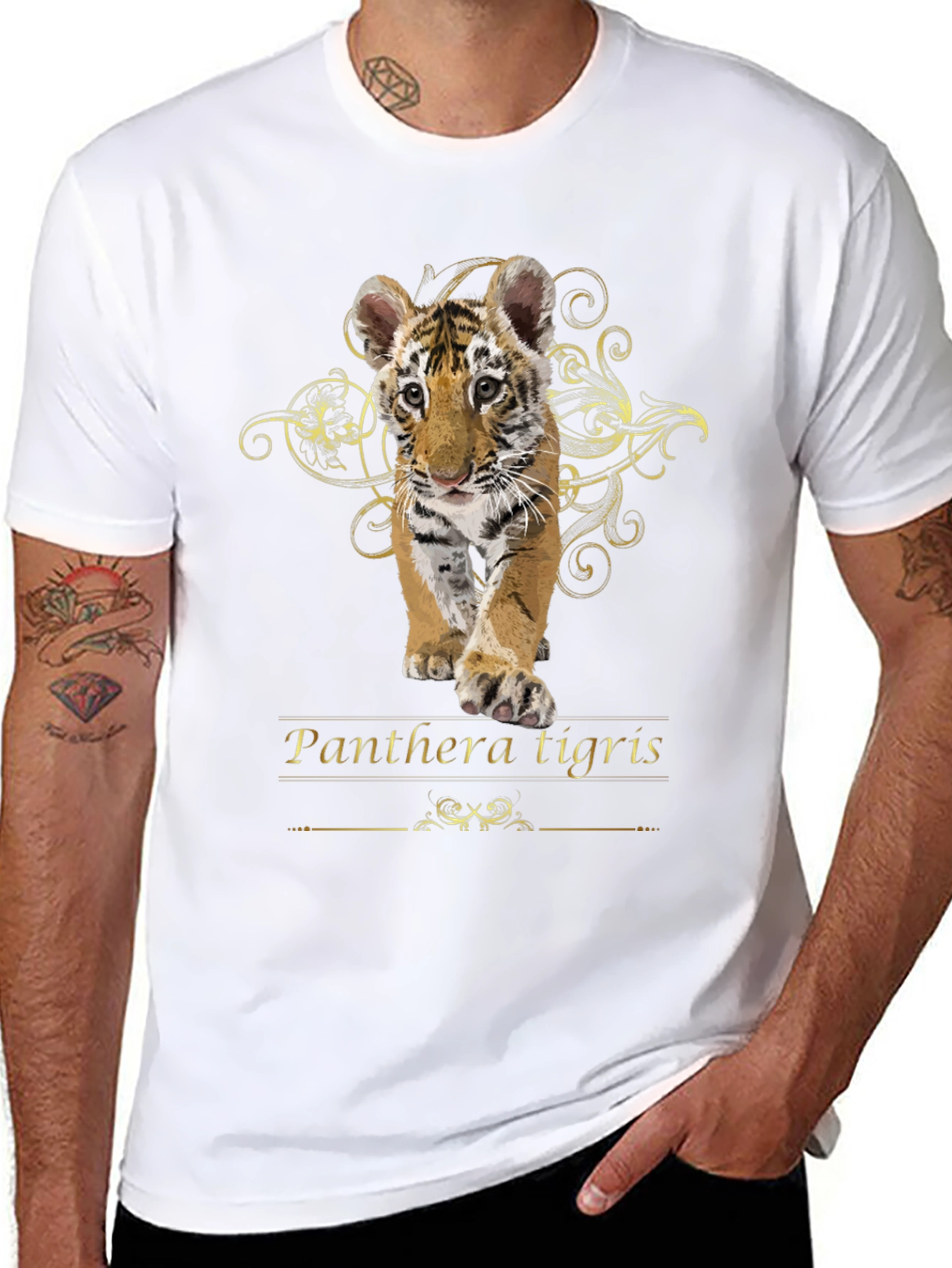 Tiger Cub T-Shirt - Panthera Tigris Graphic Tee
