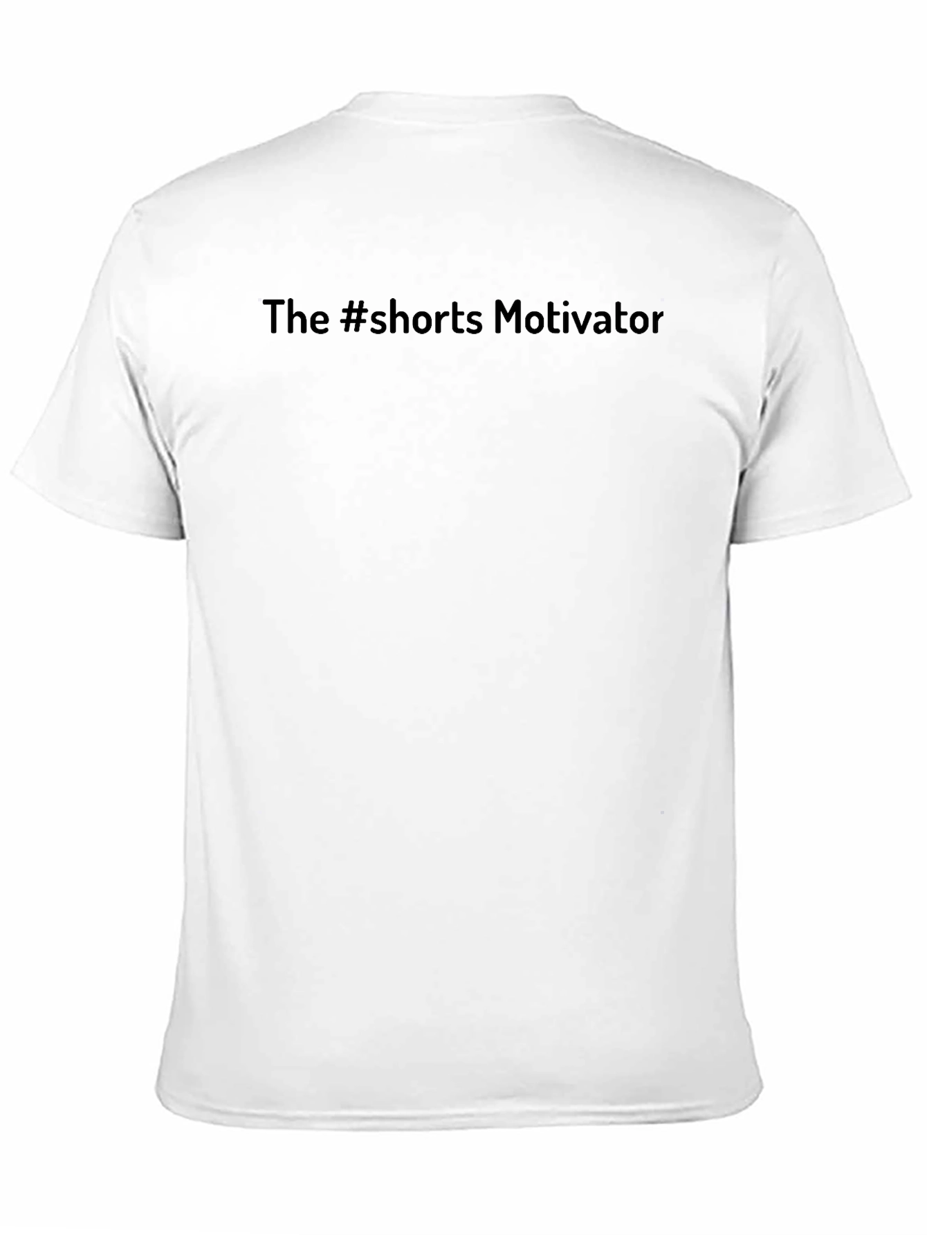 The #shorts Motivator Black T-Shirt