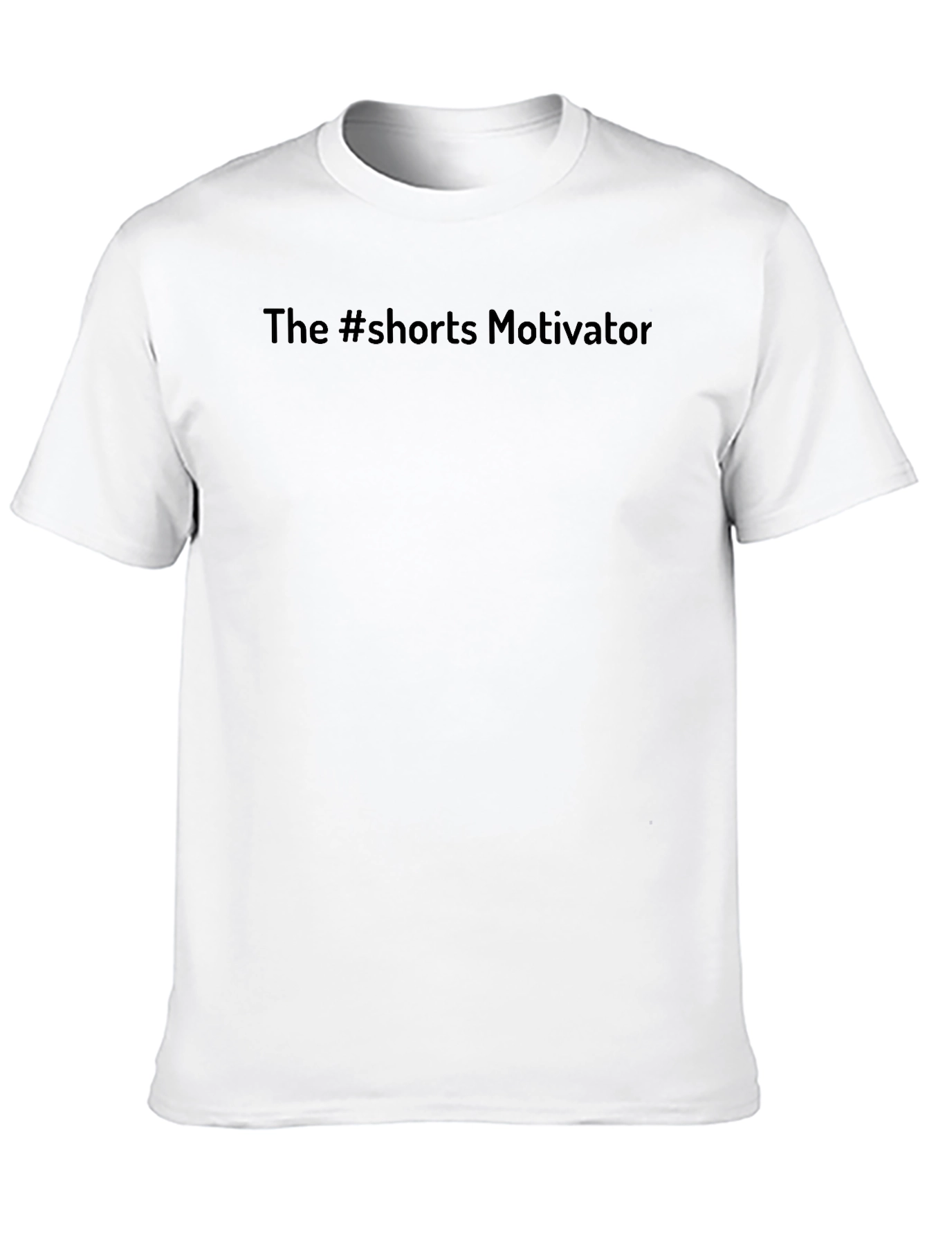 The #shorts Motivator Black T-Shirt