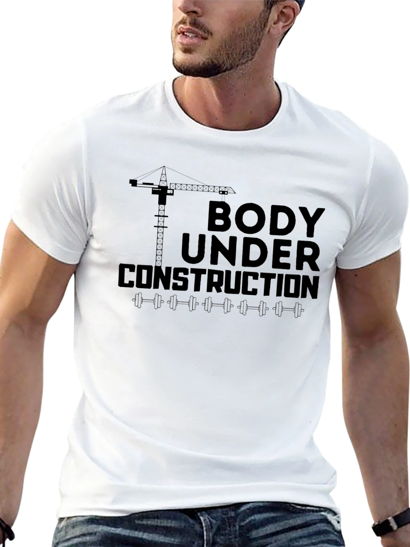 Body Under Construction Graphic Tee