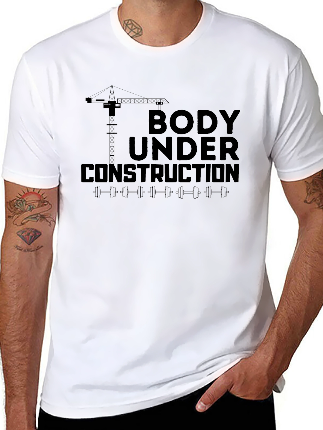 Body Under Construction Graphic Tee