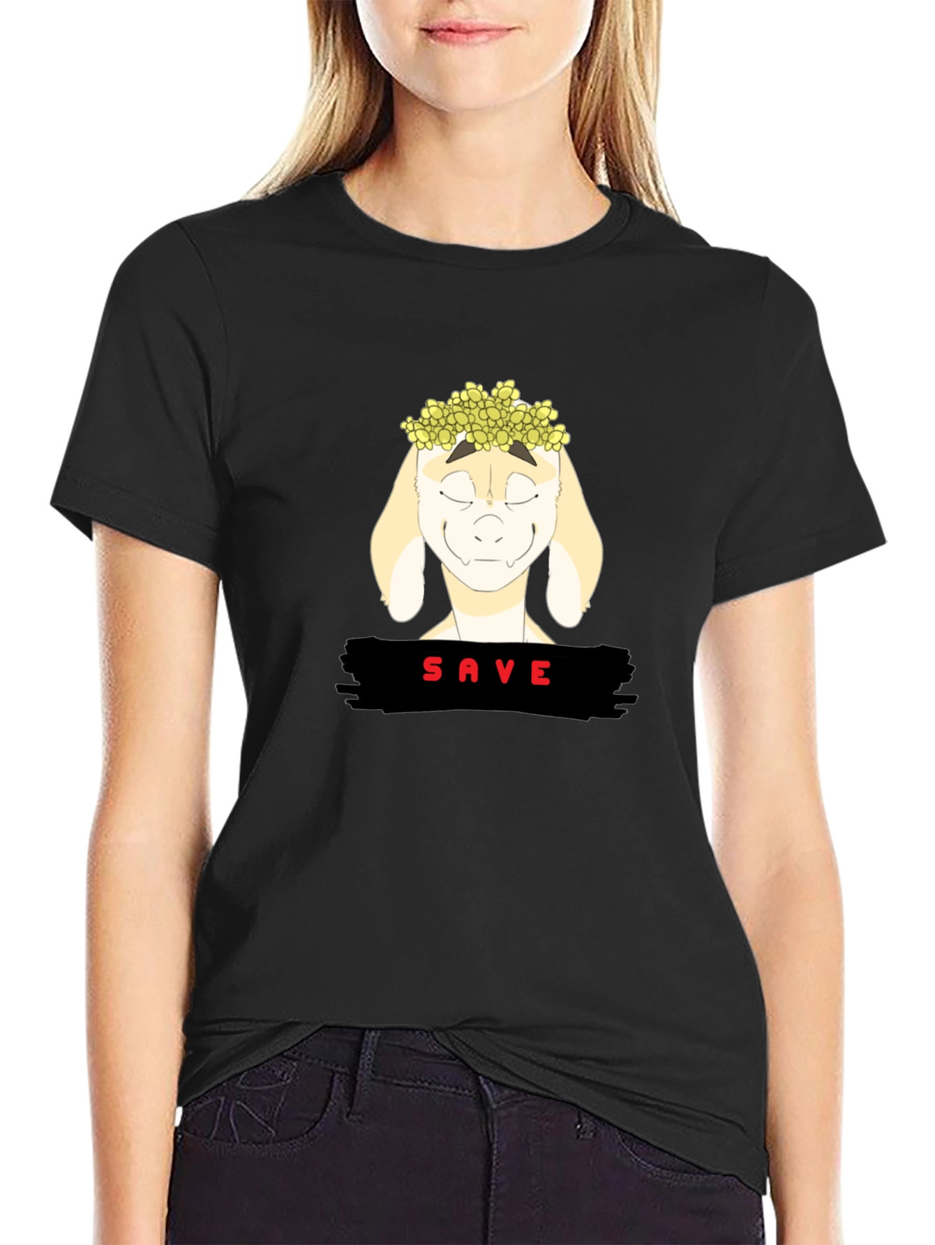 SAVE Graphic Tee - Undertale Asriel Dreemurr Inspired