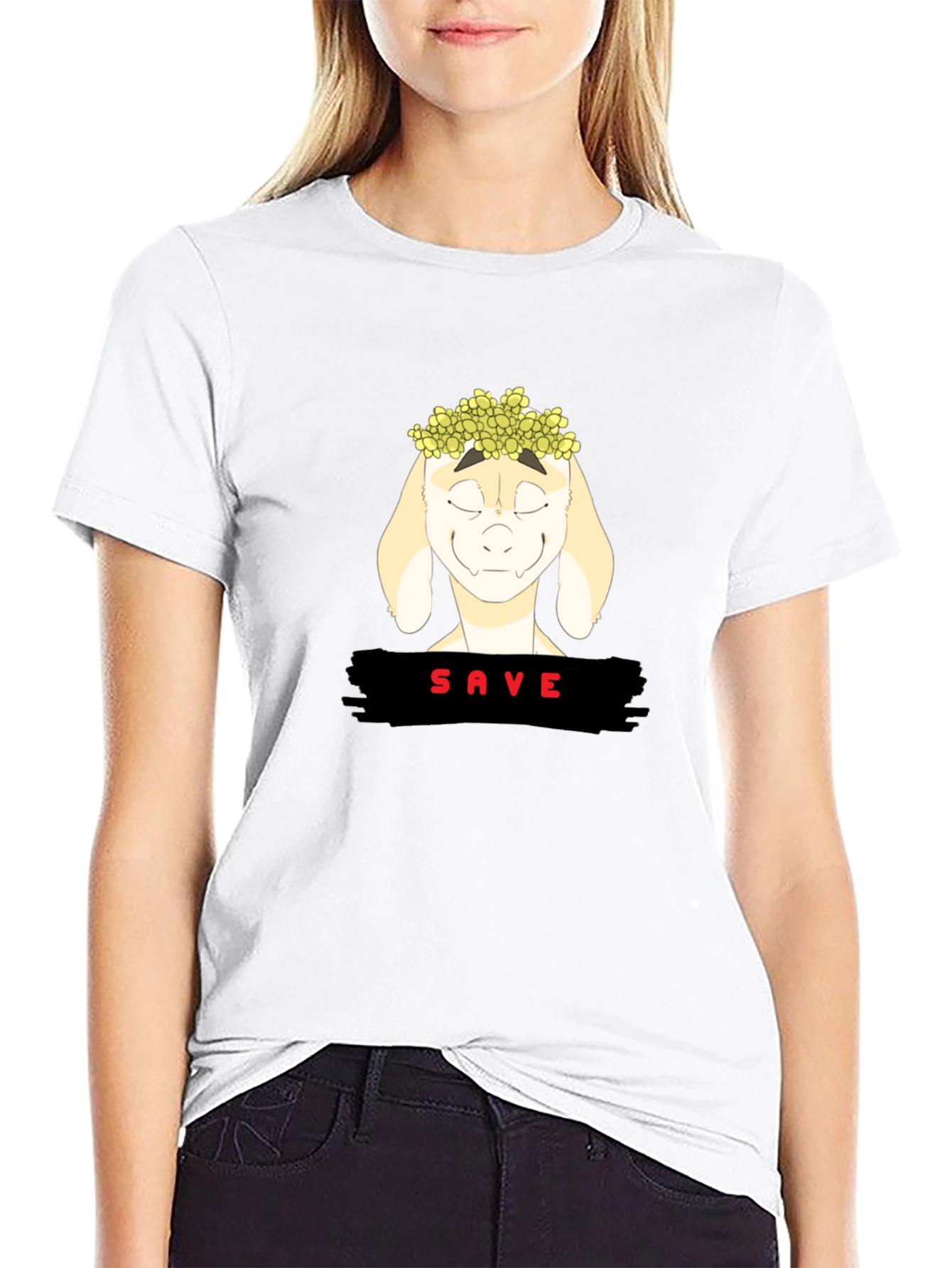 SAVE Graphic Tee - Undertale Asriel Dreemurr Inspired