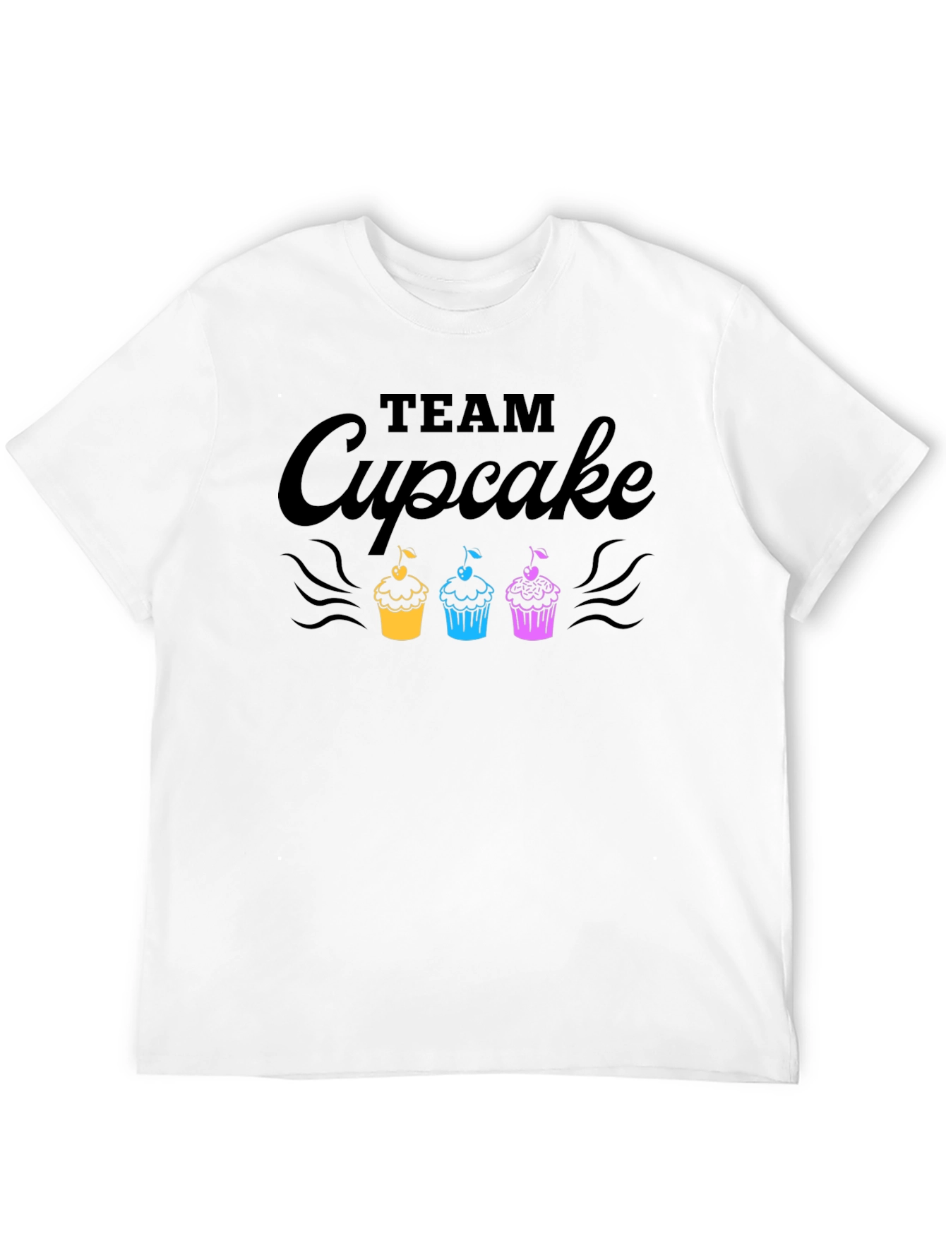 Team Cupcake Graphic Tee - Sweet Treat Shirt