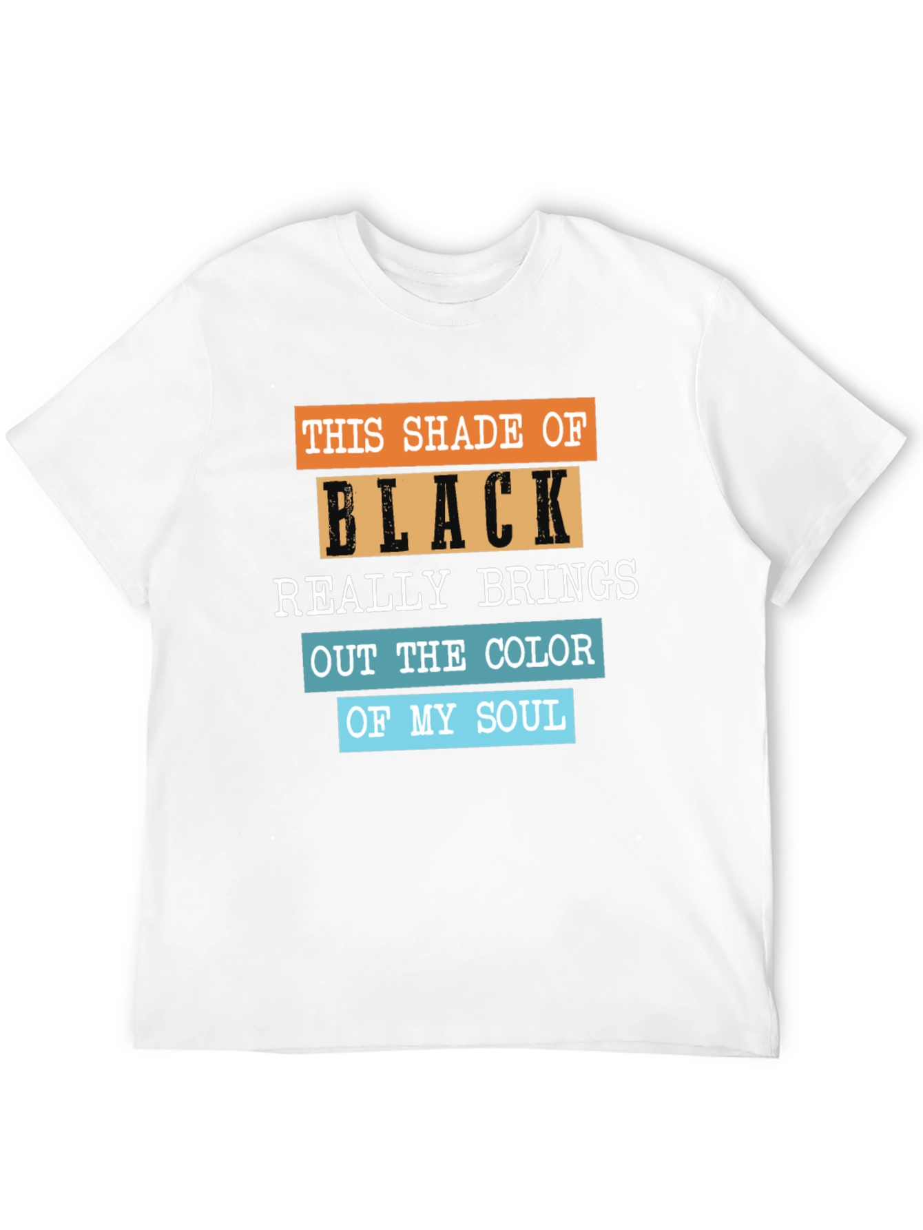 Humorous Shade of Black Graphic Tee