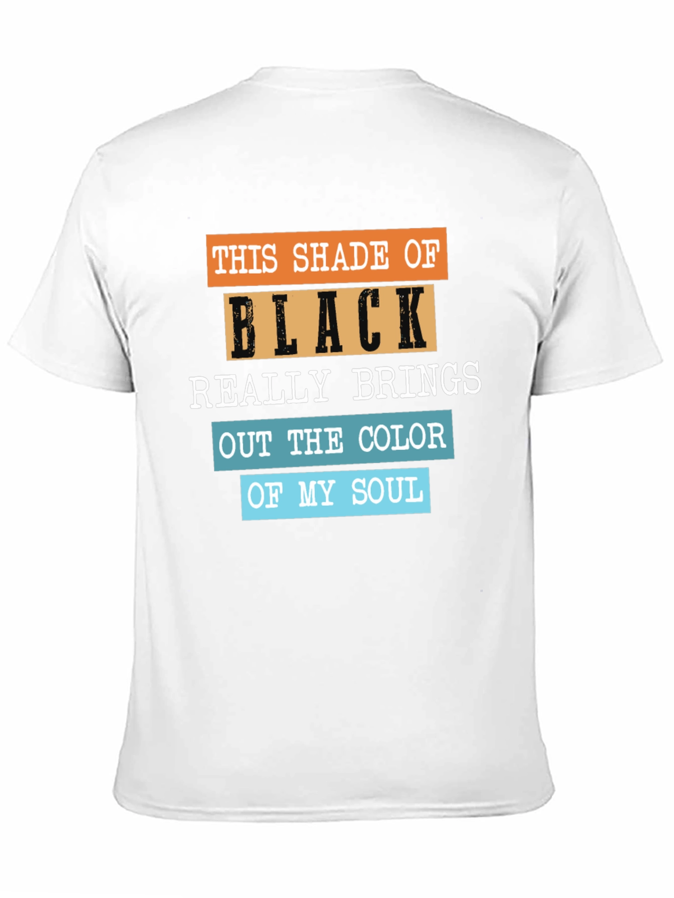 Humorous Shade of Black Graphic Tee