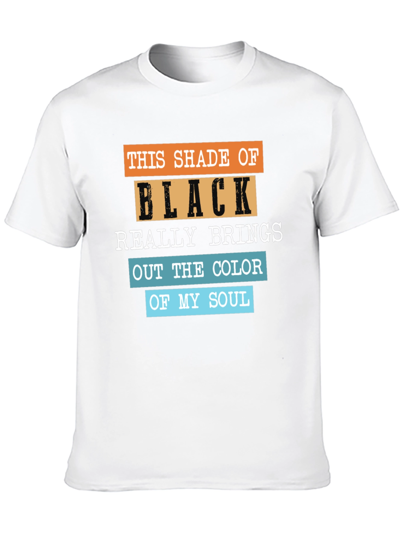 Humorous Shade of Black Graphic Tee