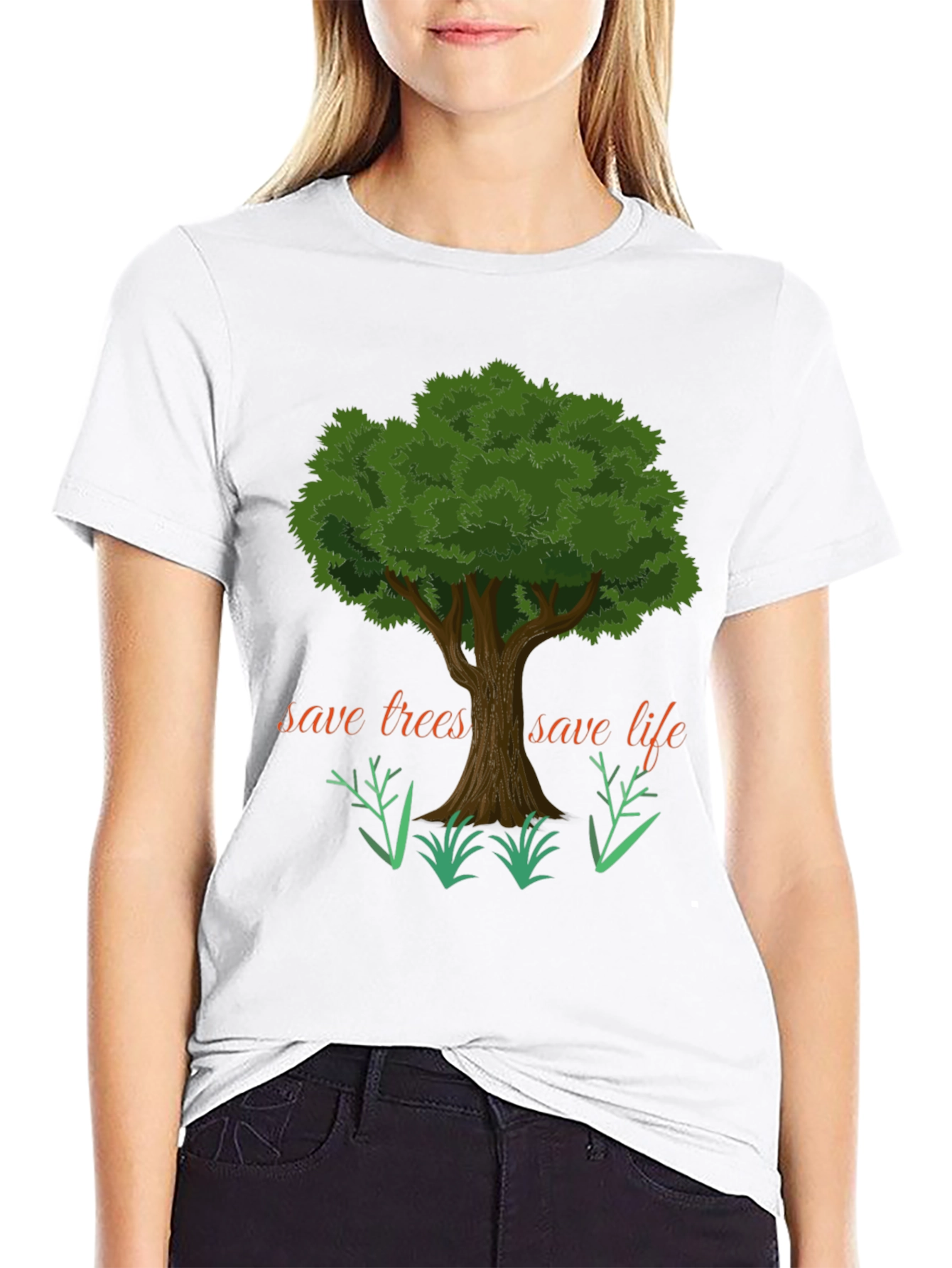 Eco-Friendly Save Trees T-Shirt