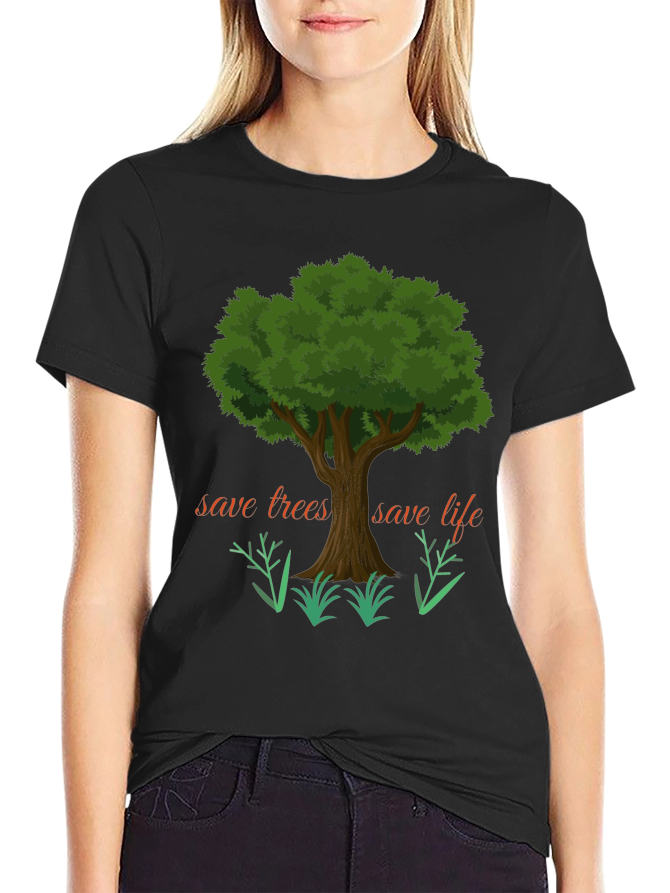 Eco-Friendly Save Trees T-Shirt