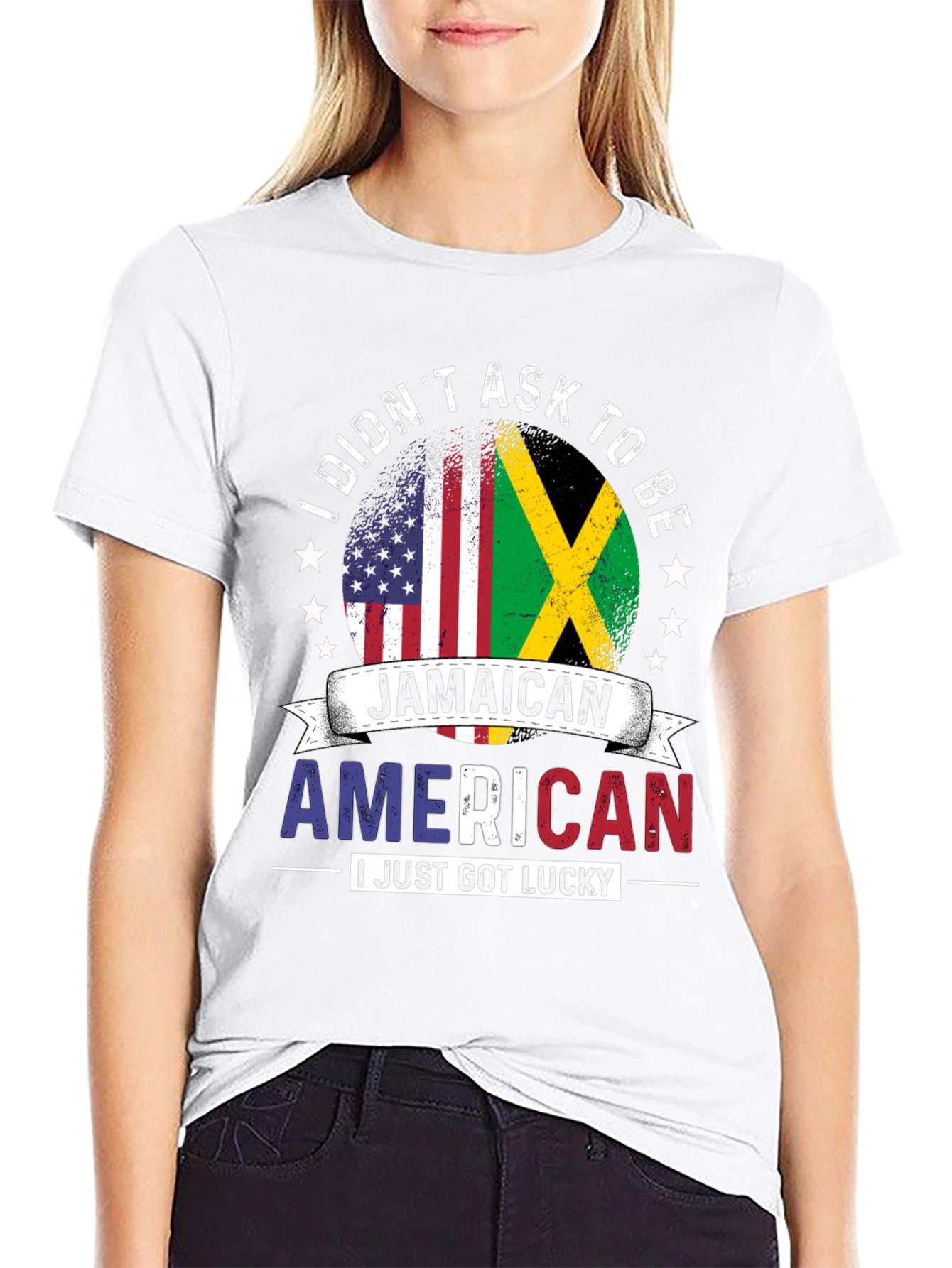 Jamaican American Pride T-Shirt