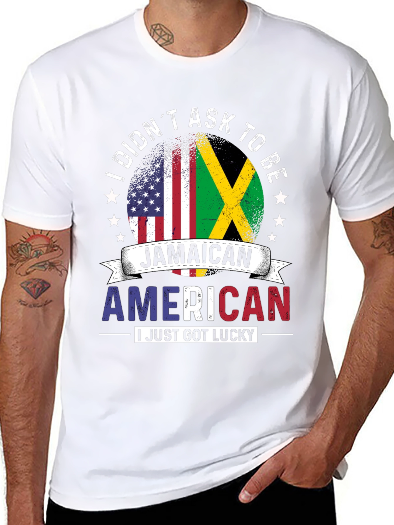 Jamaican American Pride T-Shirt