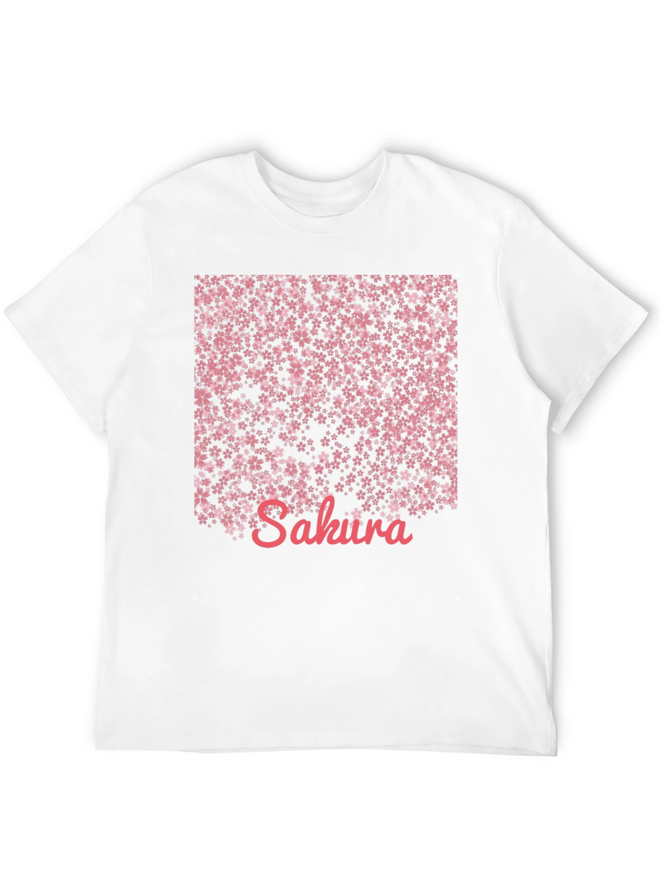 Sakura Blossom Black T-Shirt