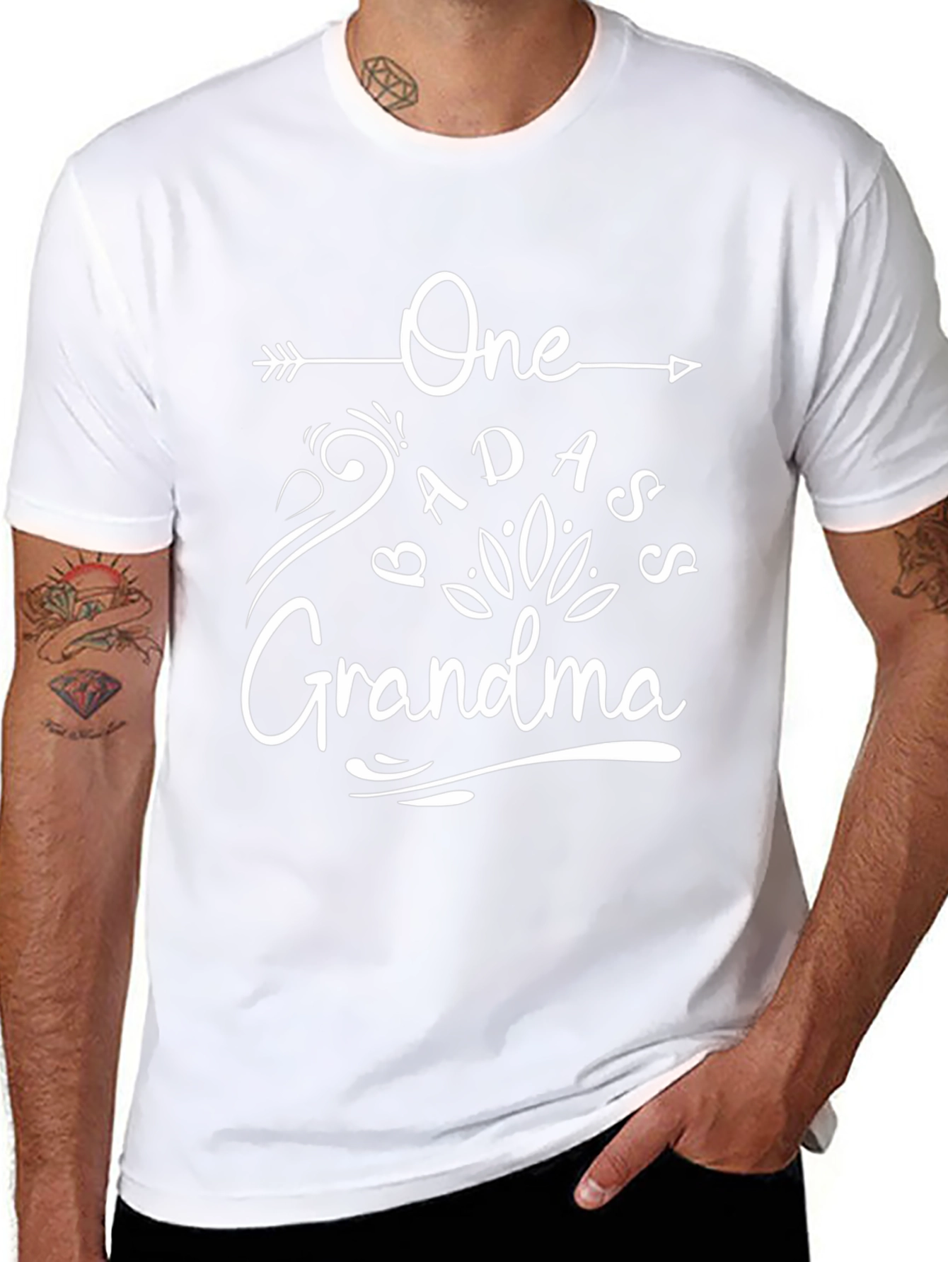 One Badass Grandma T-Shirt