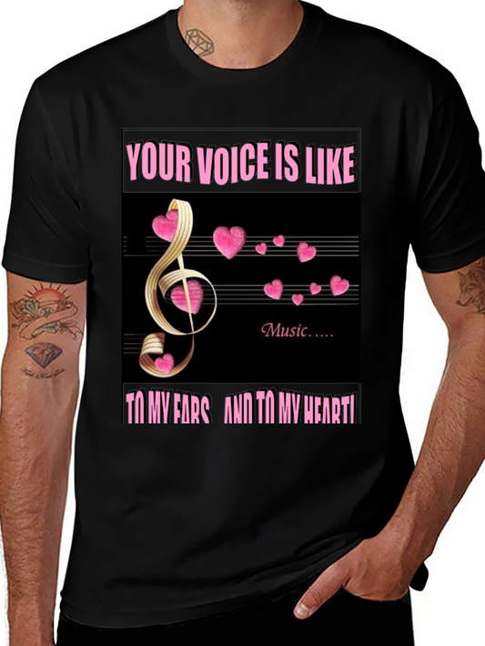 Voice is Like Music Graphic Tee