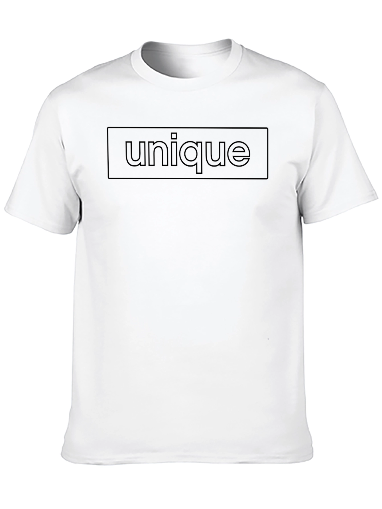 Unique Black Graphic Tee