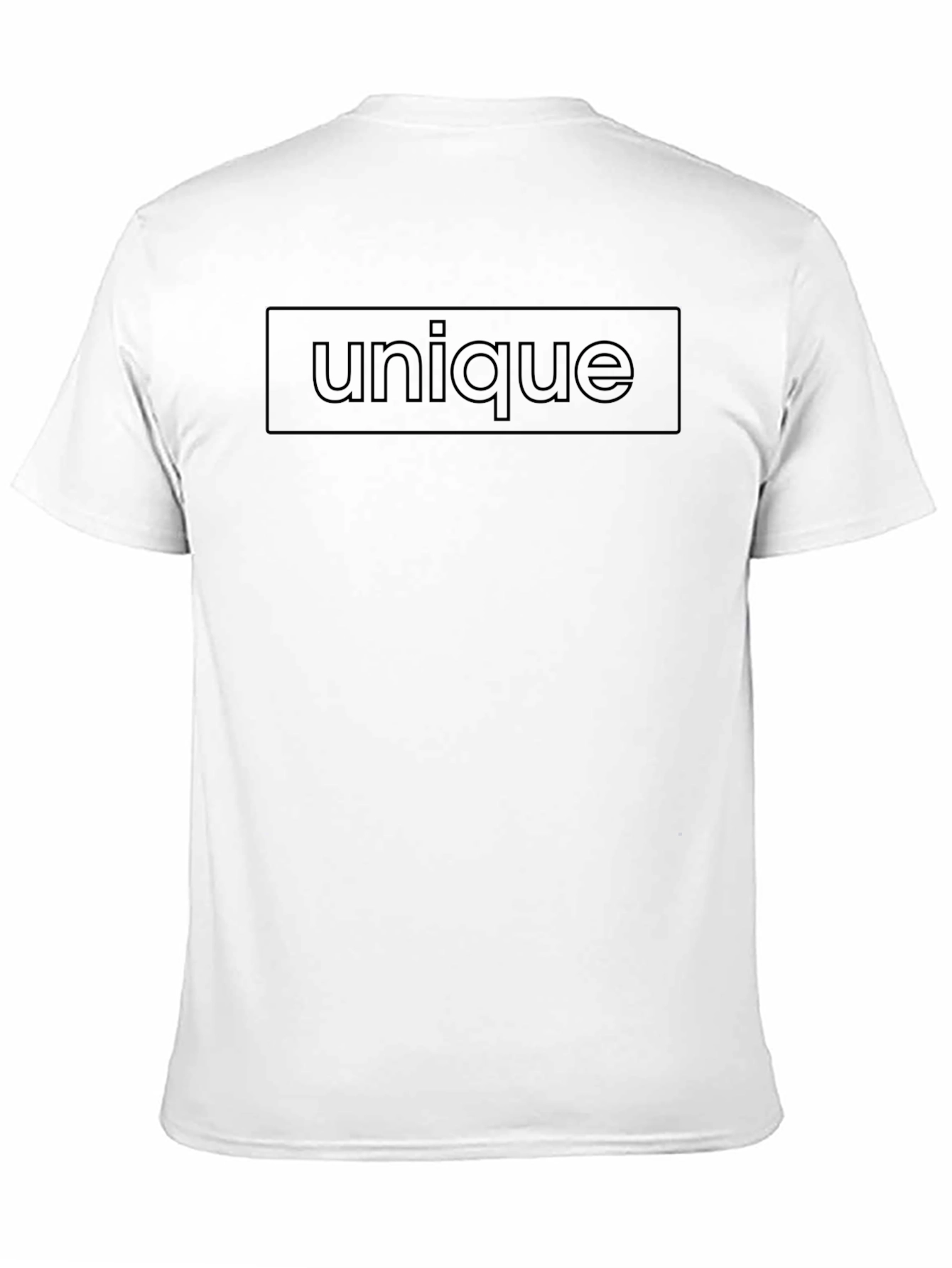 Unique Black Graphic Tee