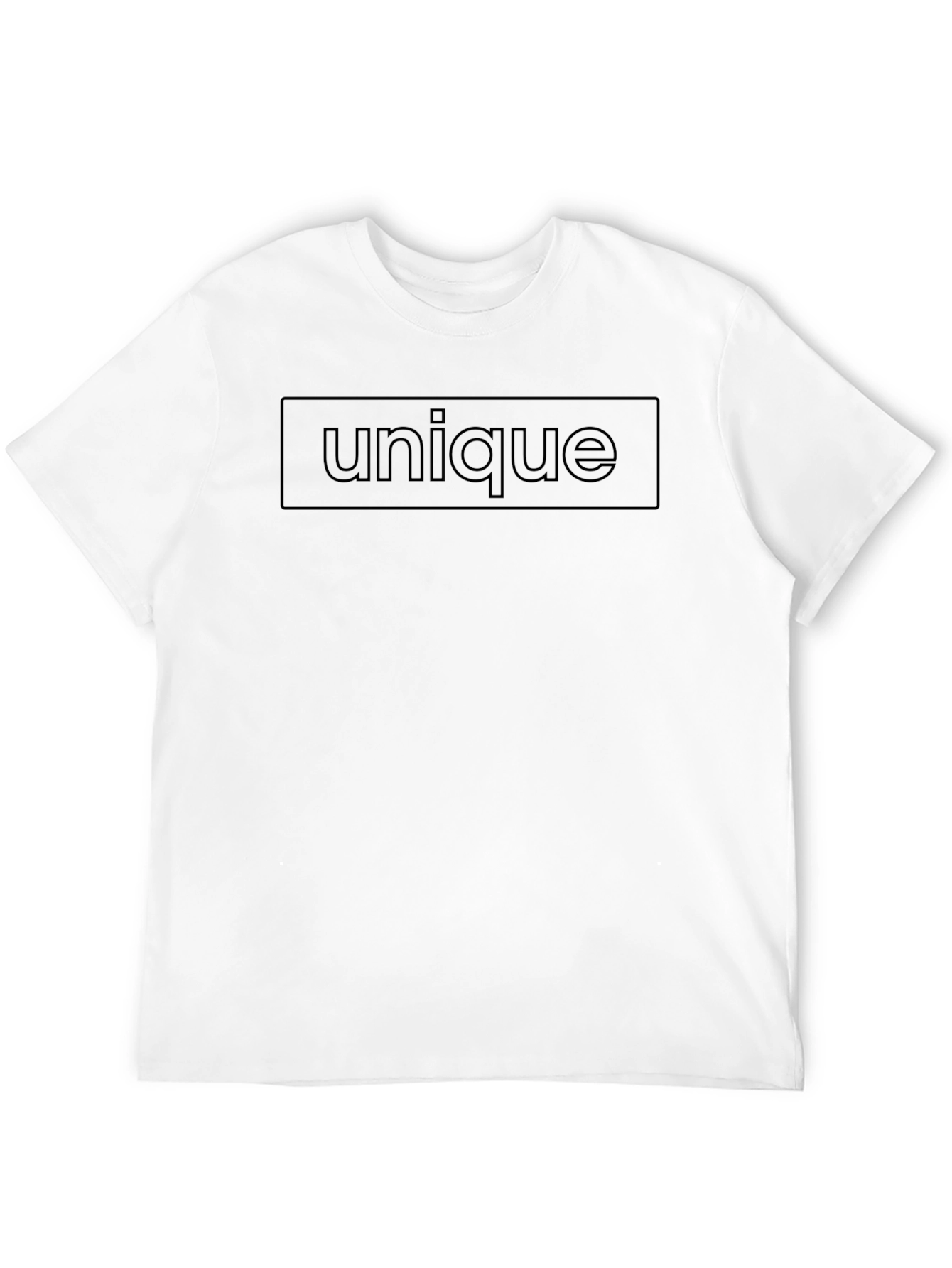 Unique Black Graphic Tee