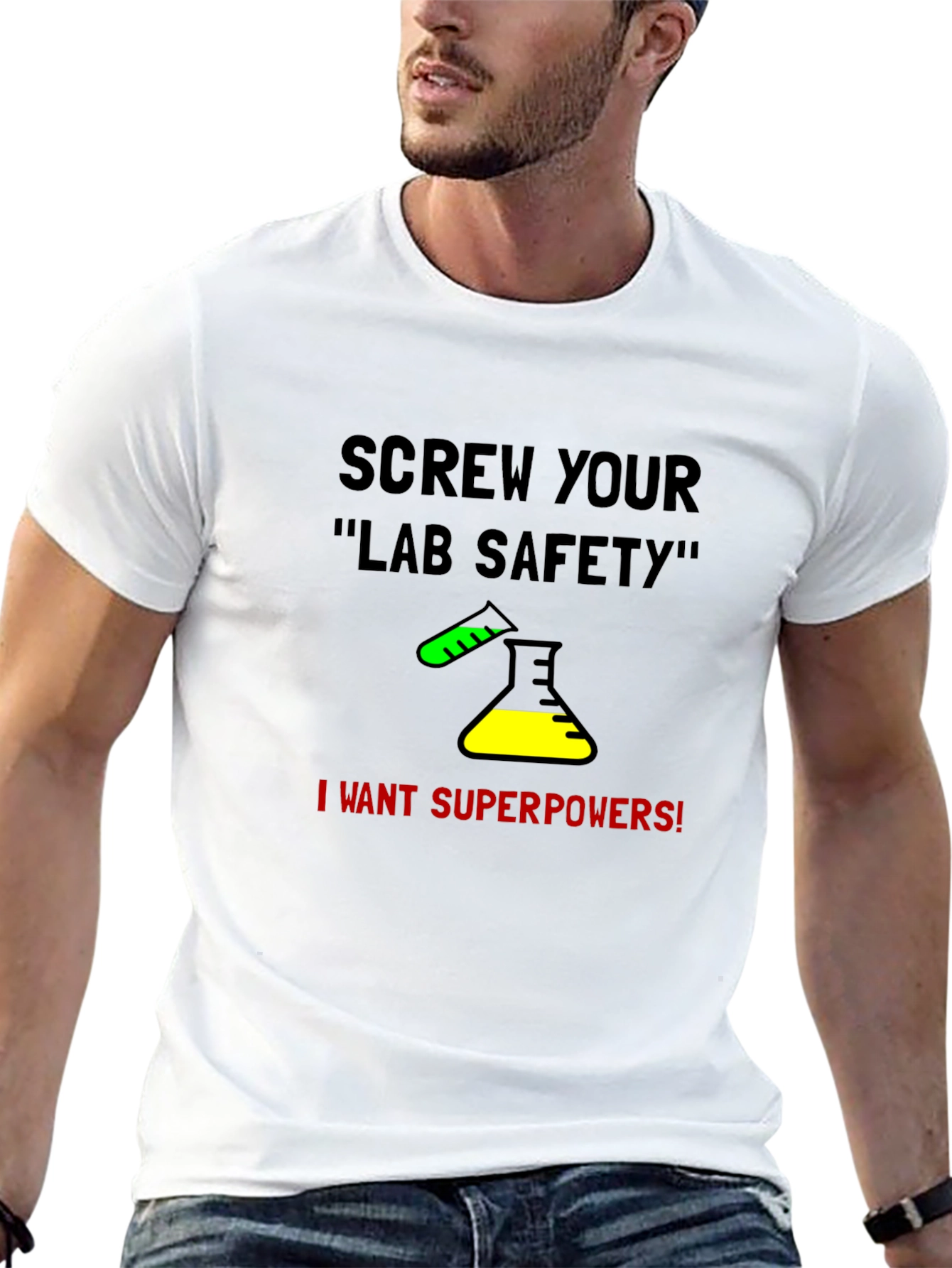 Lab Safety Superpower T-Shirt - Science Tee