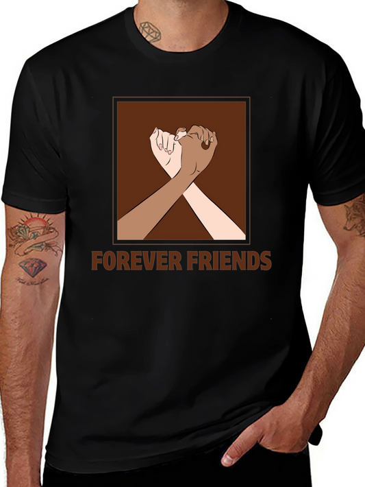 Forever Friends Graphic Tee - Unity & Friendship T-Shirt