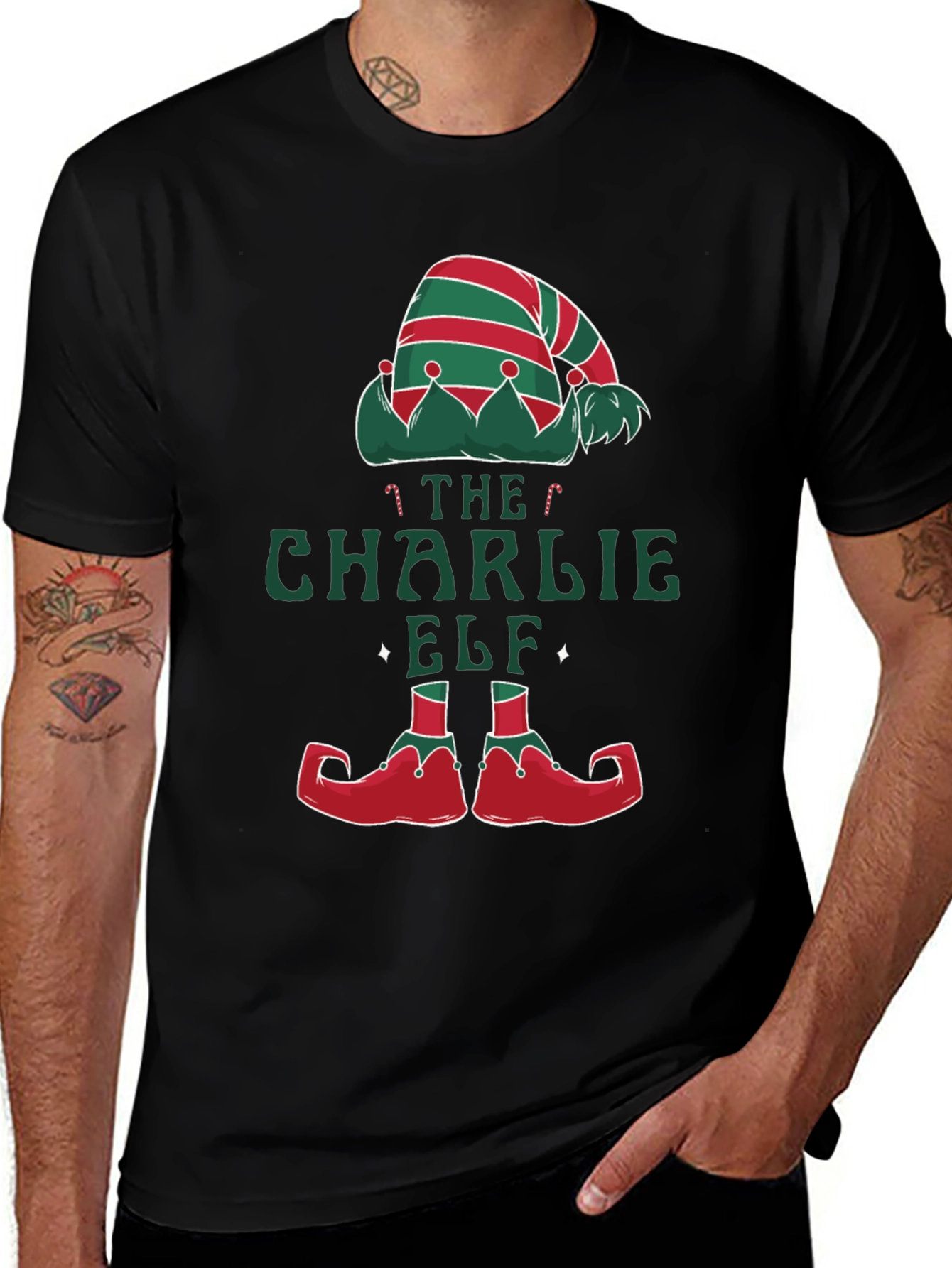 The Charlie Elf Christmas T-Shirt
