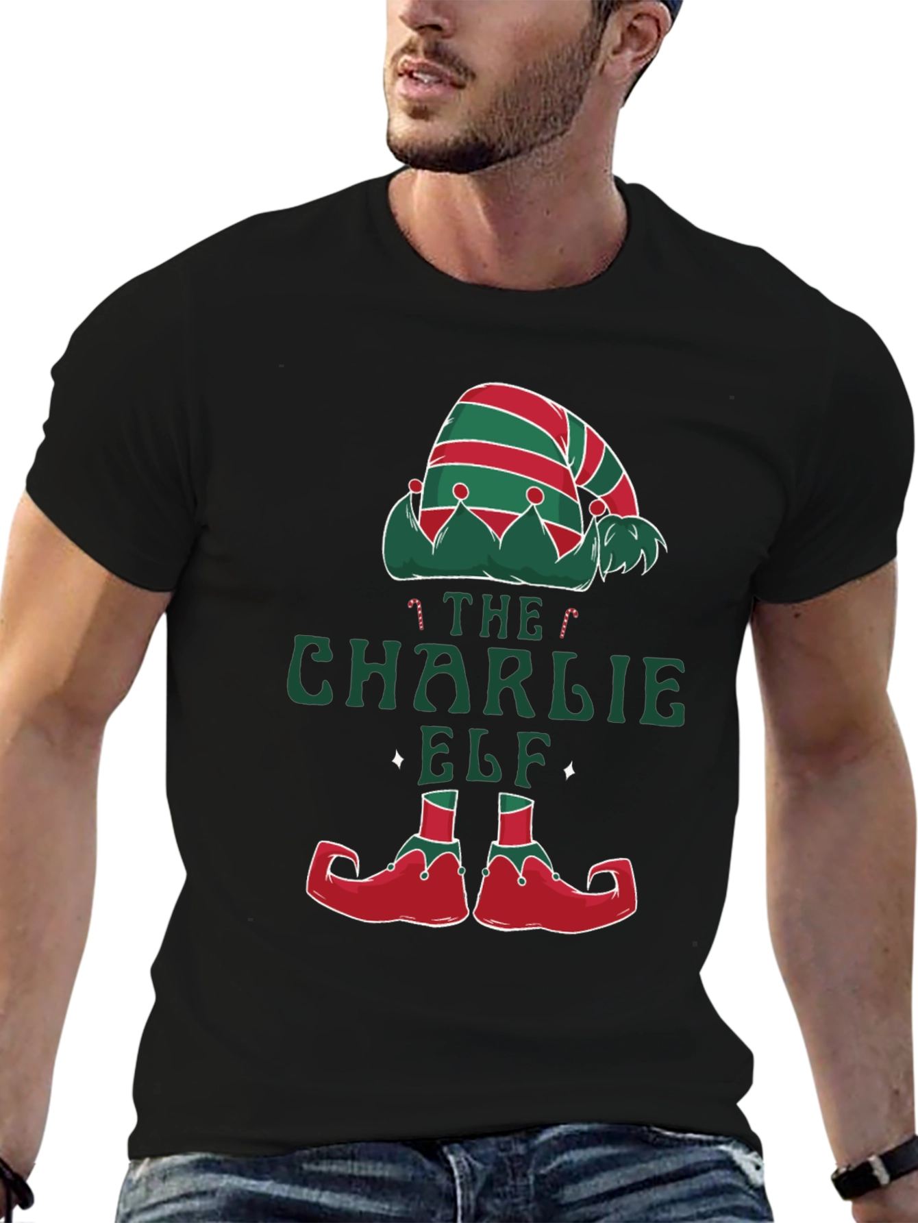 The Charlie Elf Christmas T-Shirt