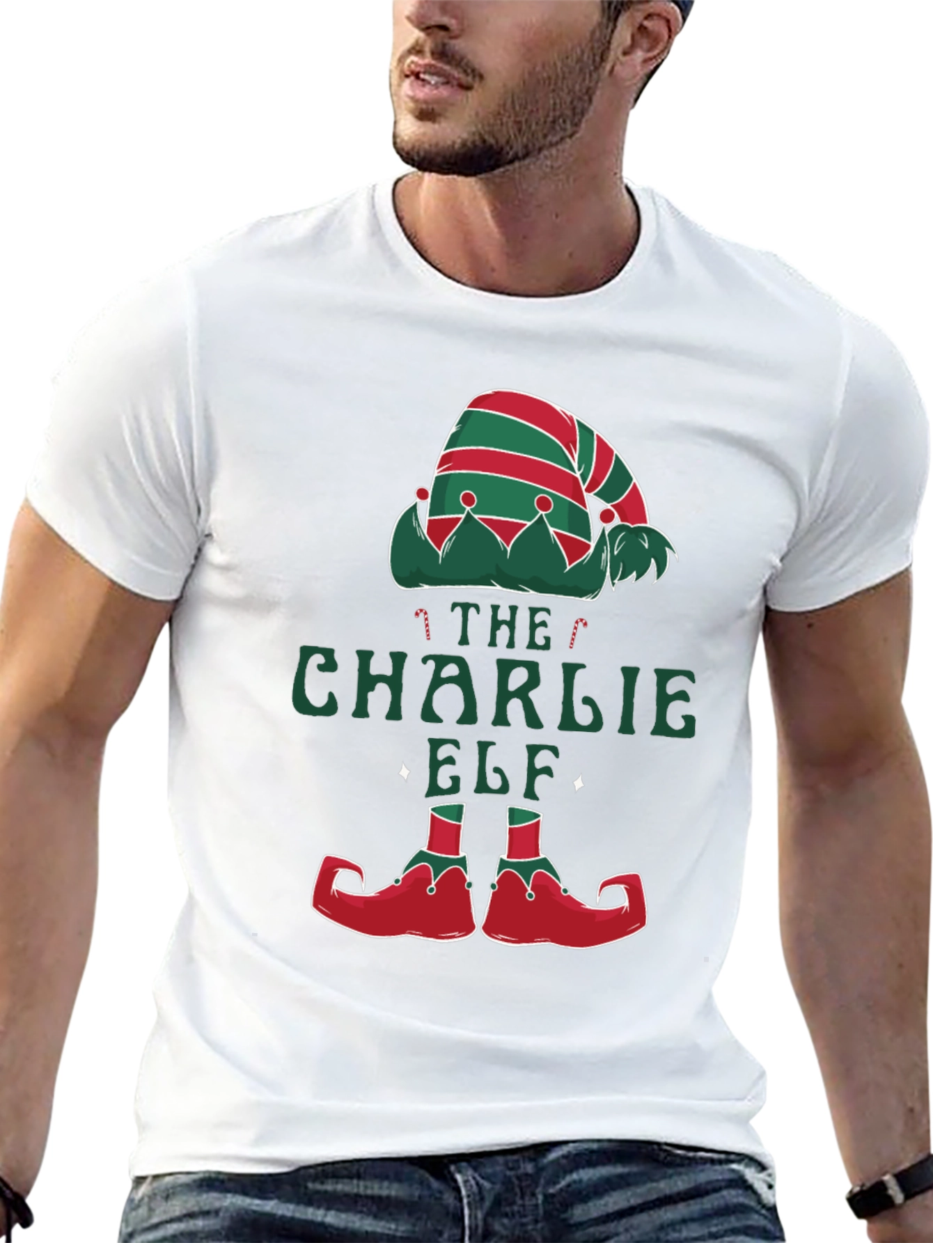 The Charlie Elf Christmas T-Shirt