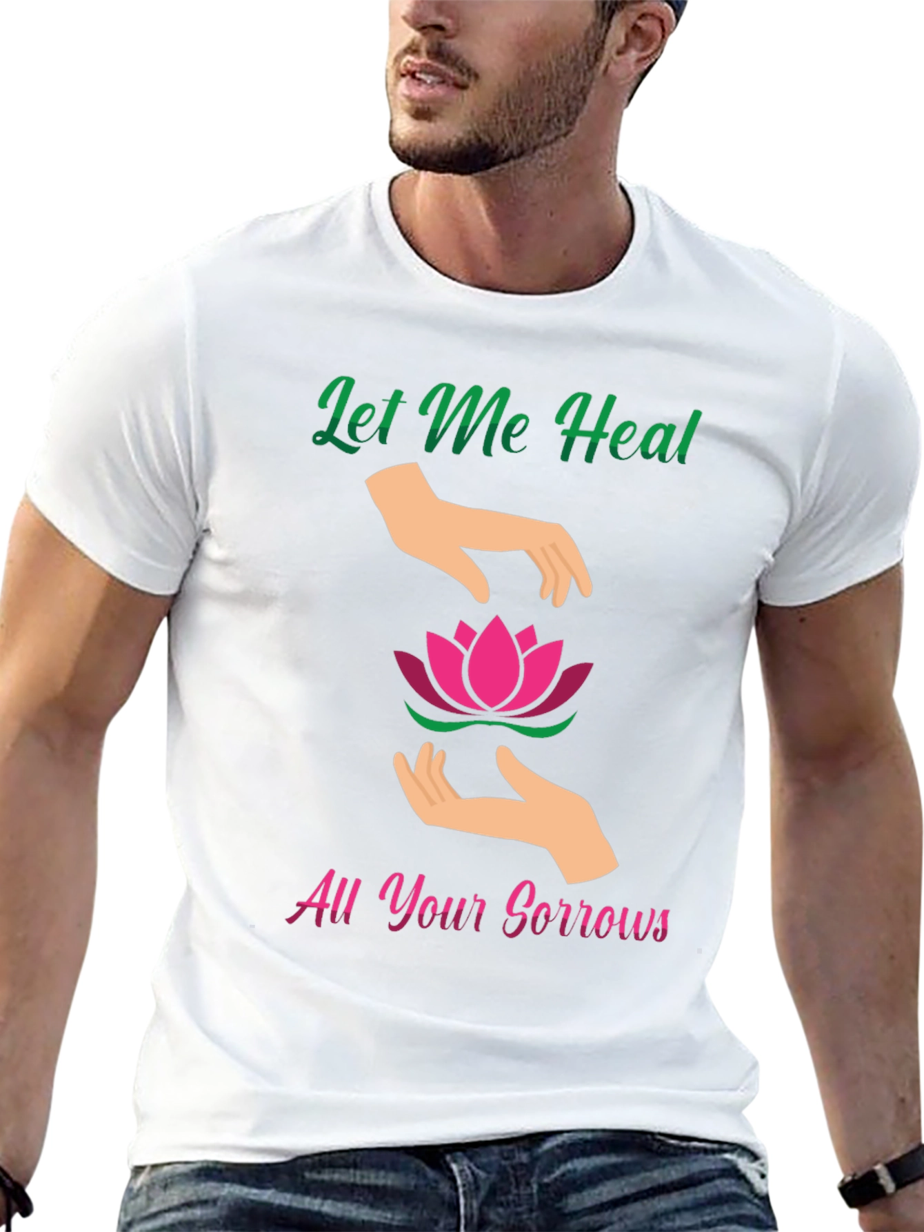 Let Me Heal Lotus Flower T-Shirt