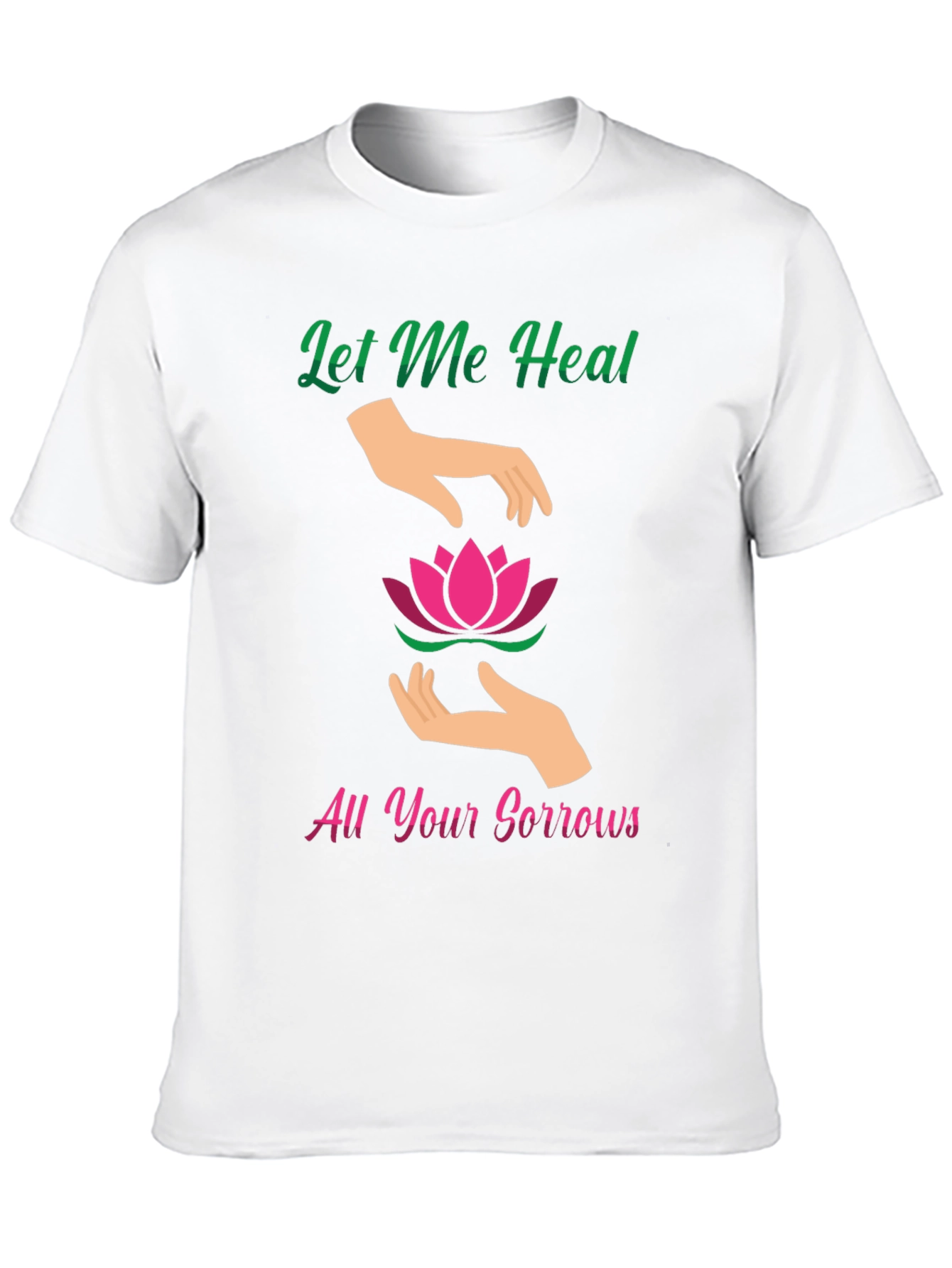 Let Me Heal Lotus Flower T-Shirt