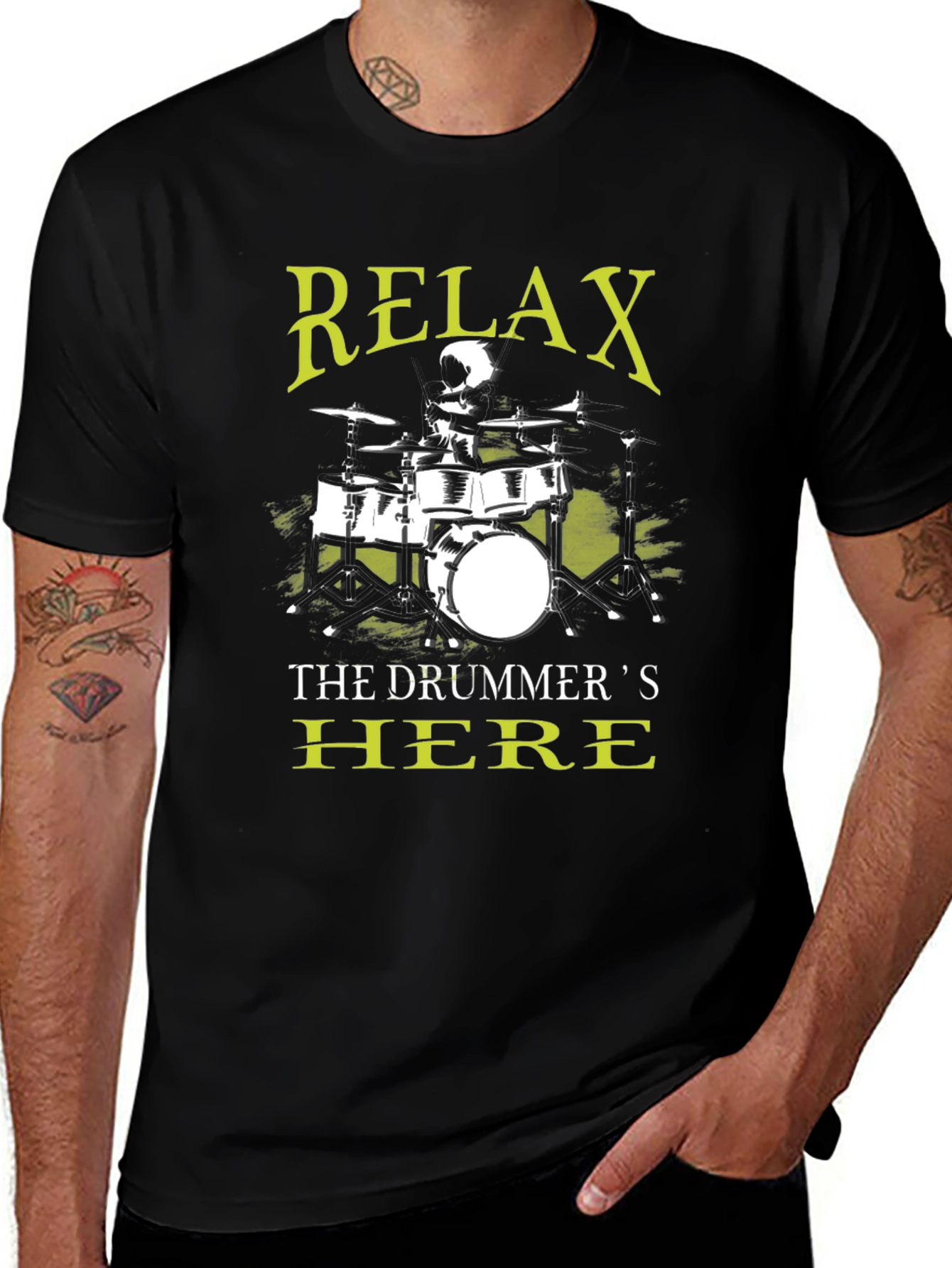 Relax The Drummers Here T-Shirt