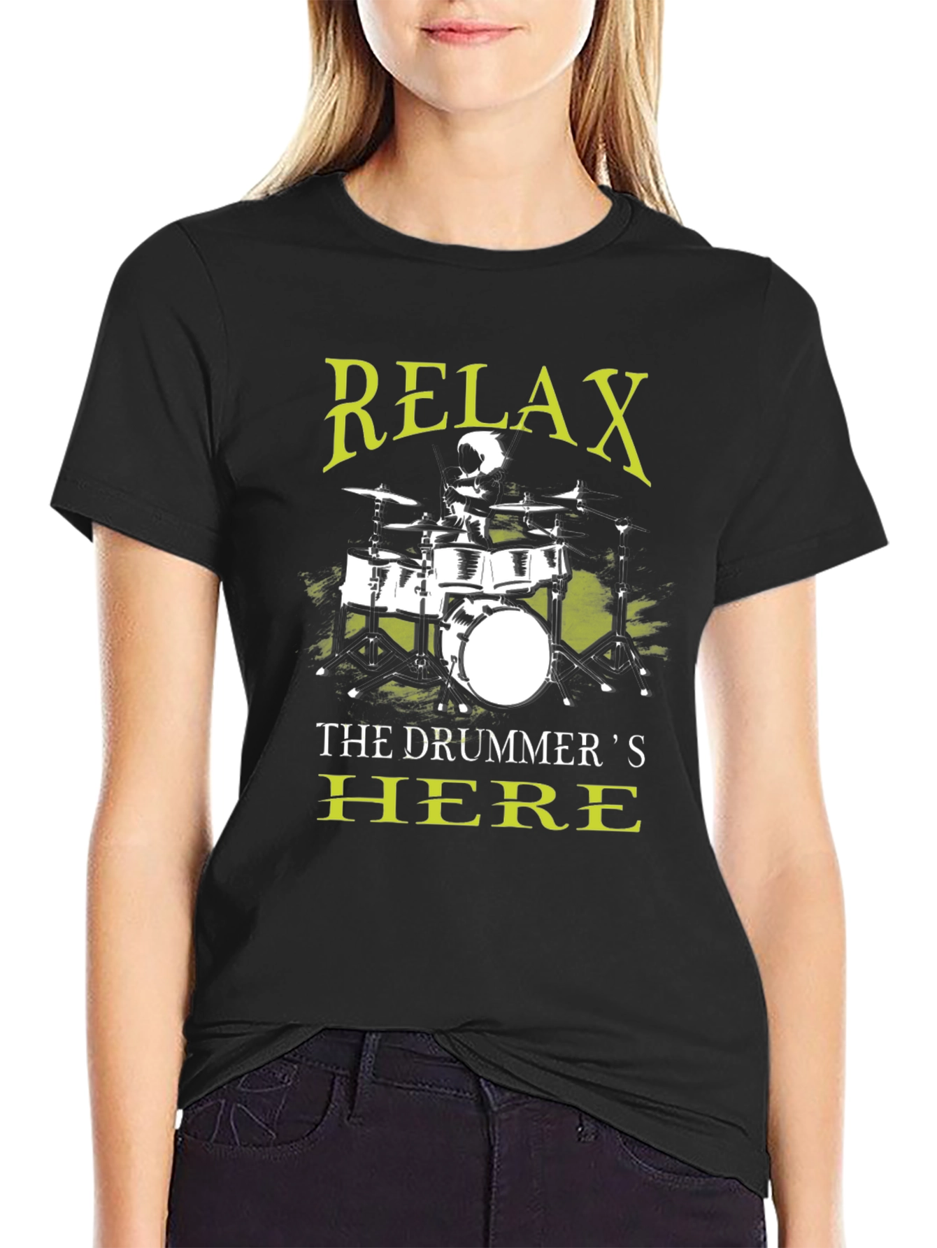 Relax The Drummers Here T-Shirt