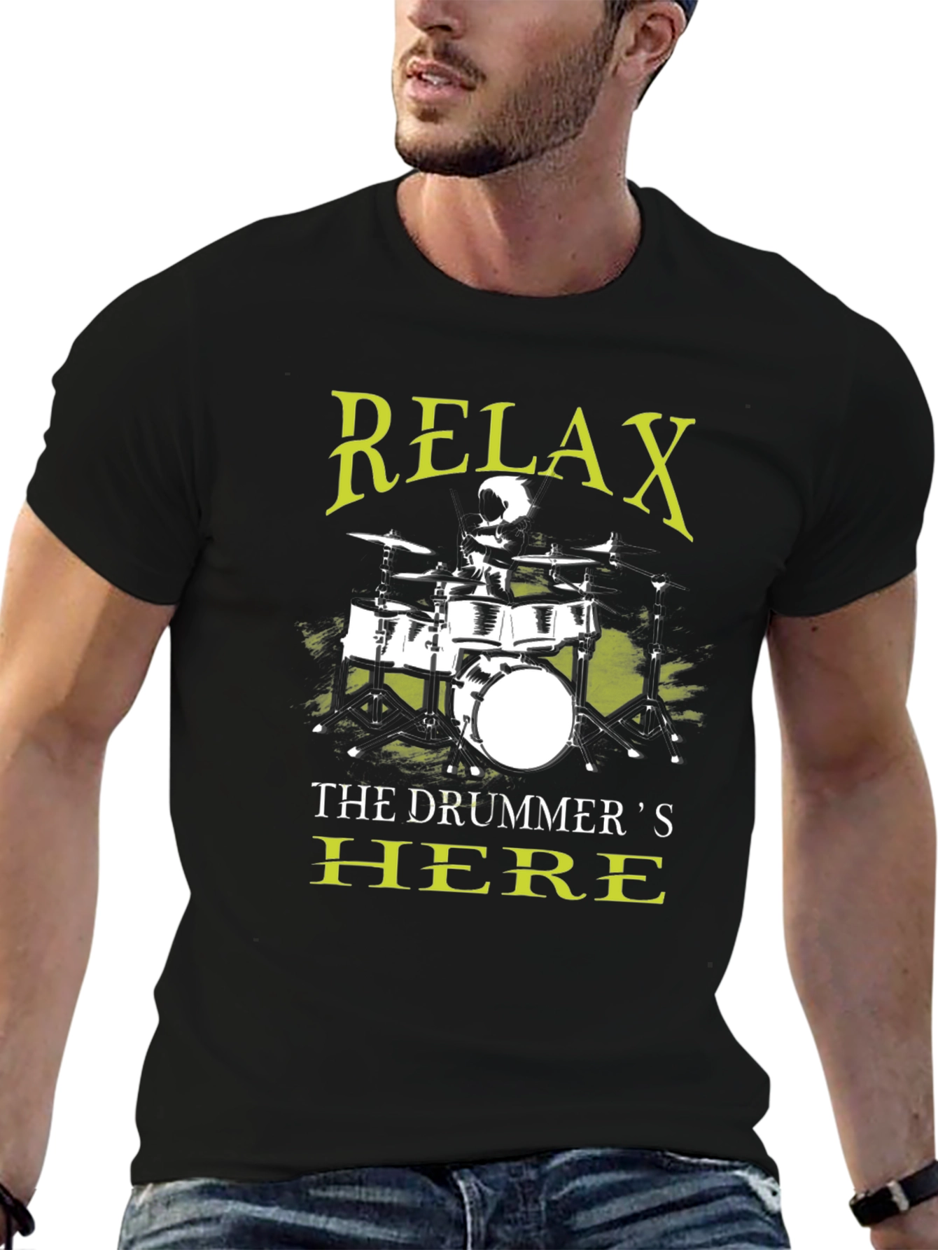 Relax The Drummers Here T-Shirt
