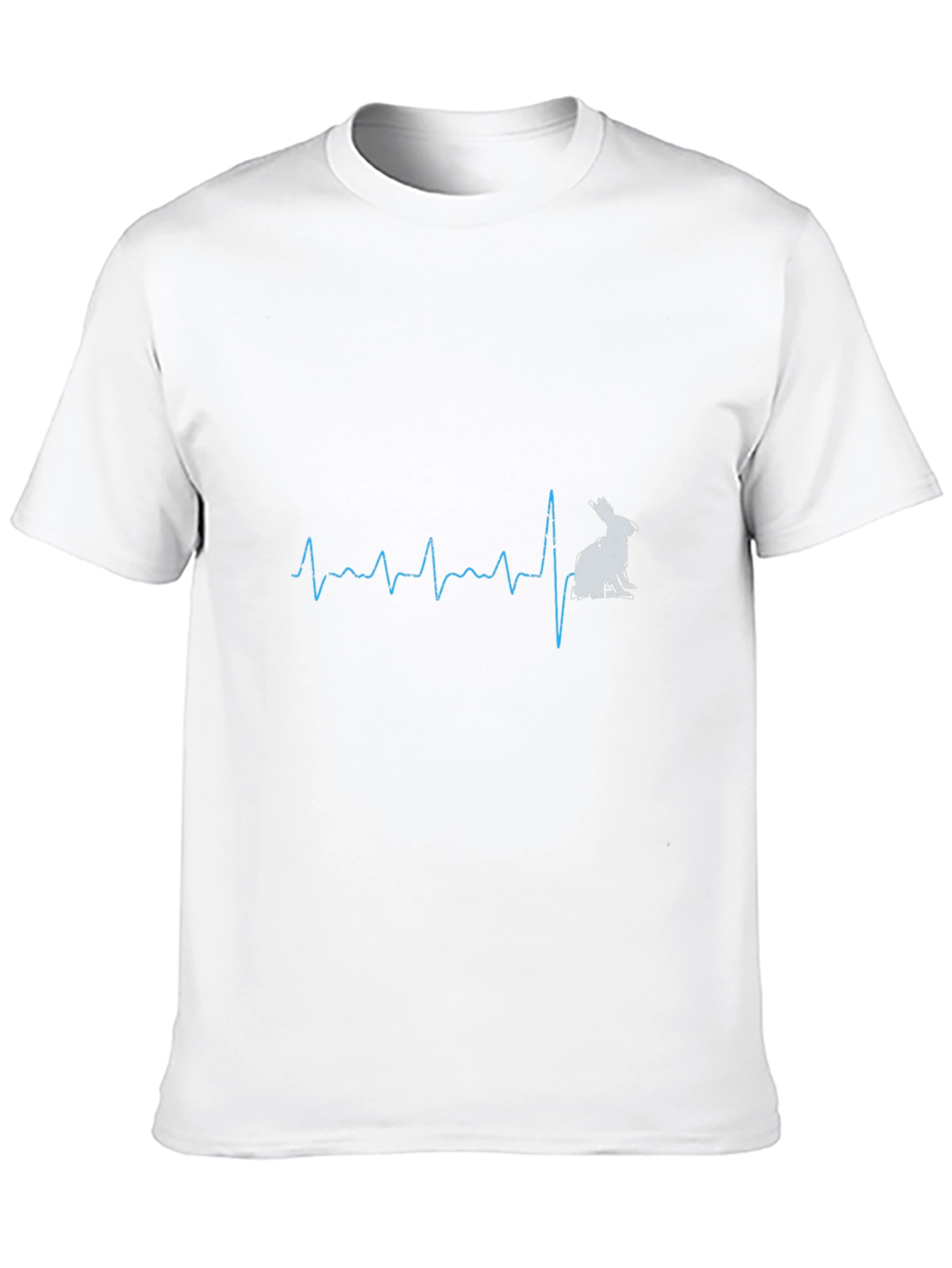 Rabbit Heartbeat T-Shirt - Unique Bunny Lover Tee