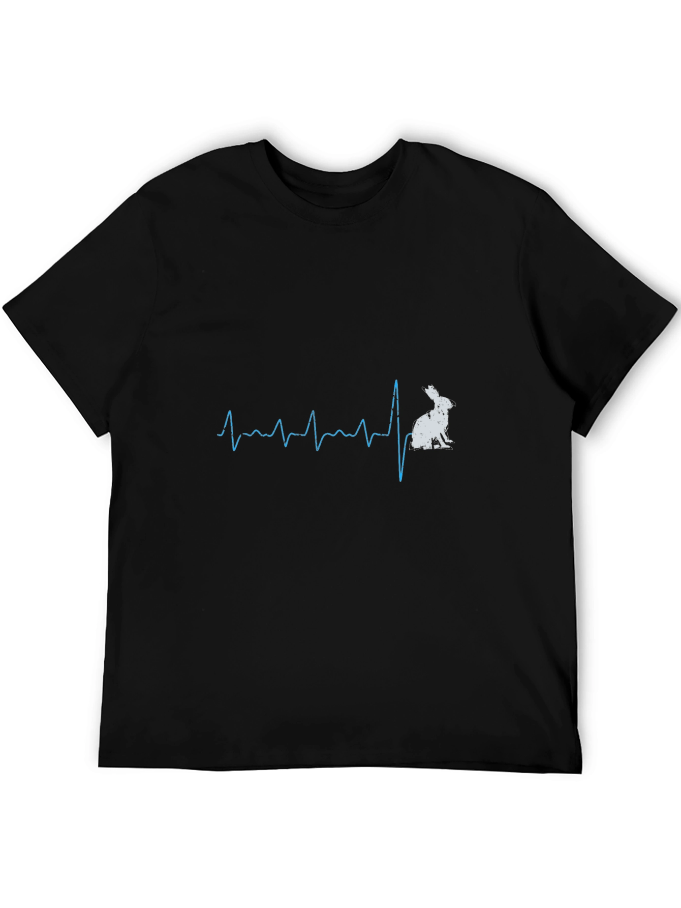 Rabbit Heartbeat T-Shirt - Unique Bunny Lover Tee