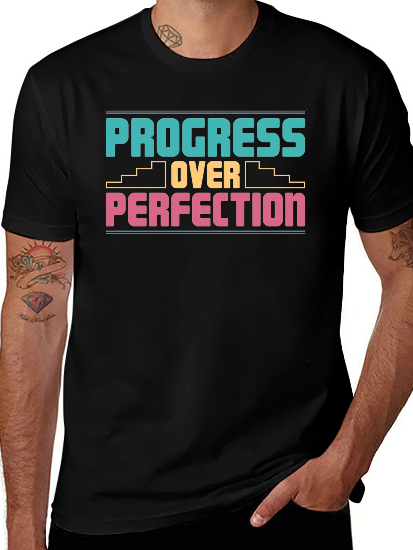 Progress Over Perfection Graphic Tee
