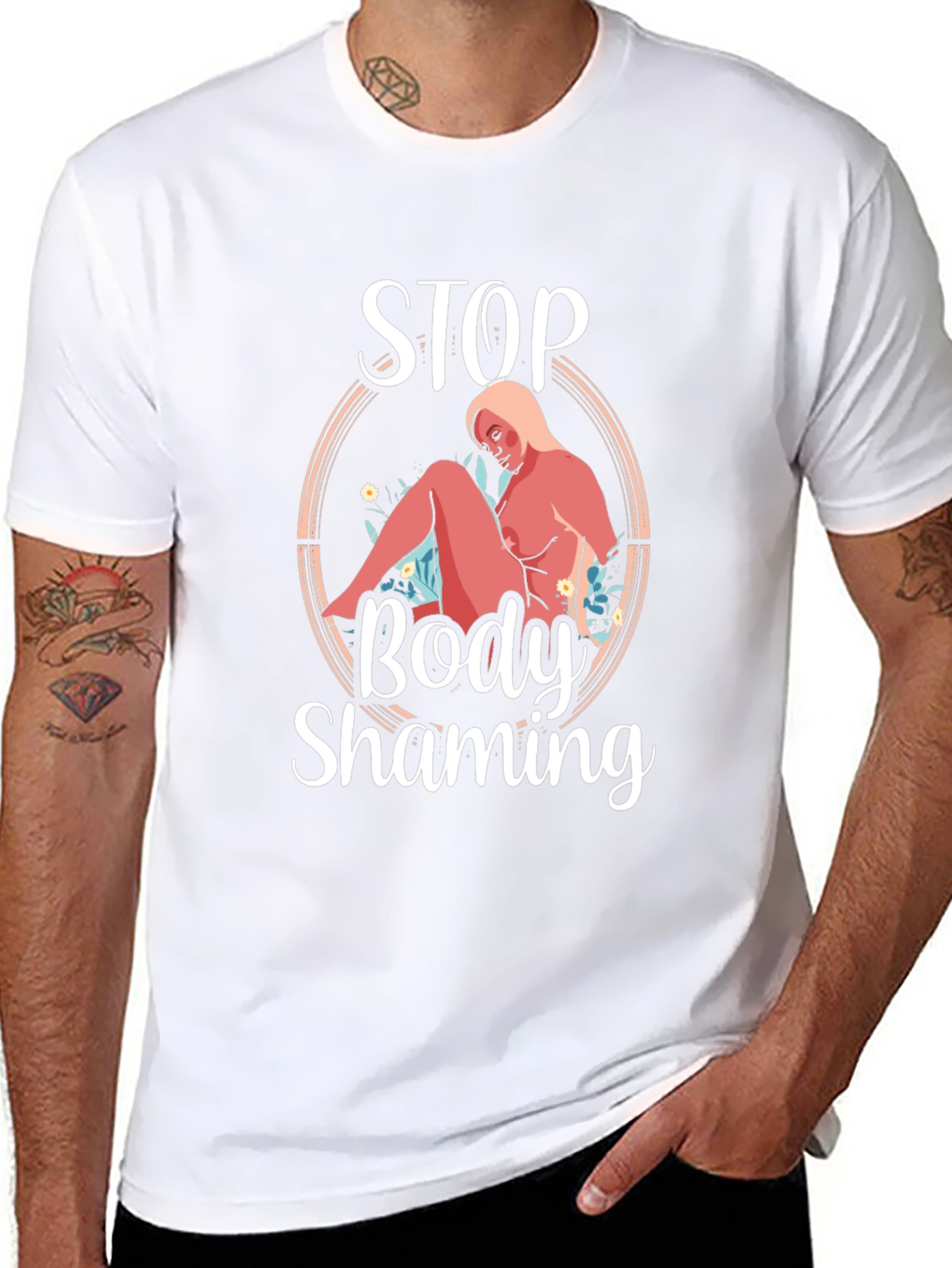 Stop Body Shaming Graphic Tee
