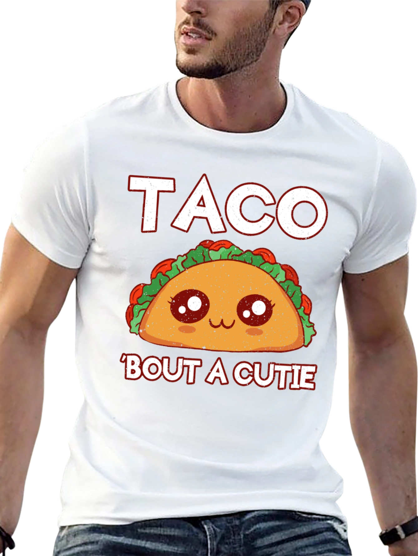 Taco Bout A Cutie Graphic Tee - Black